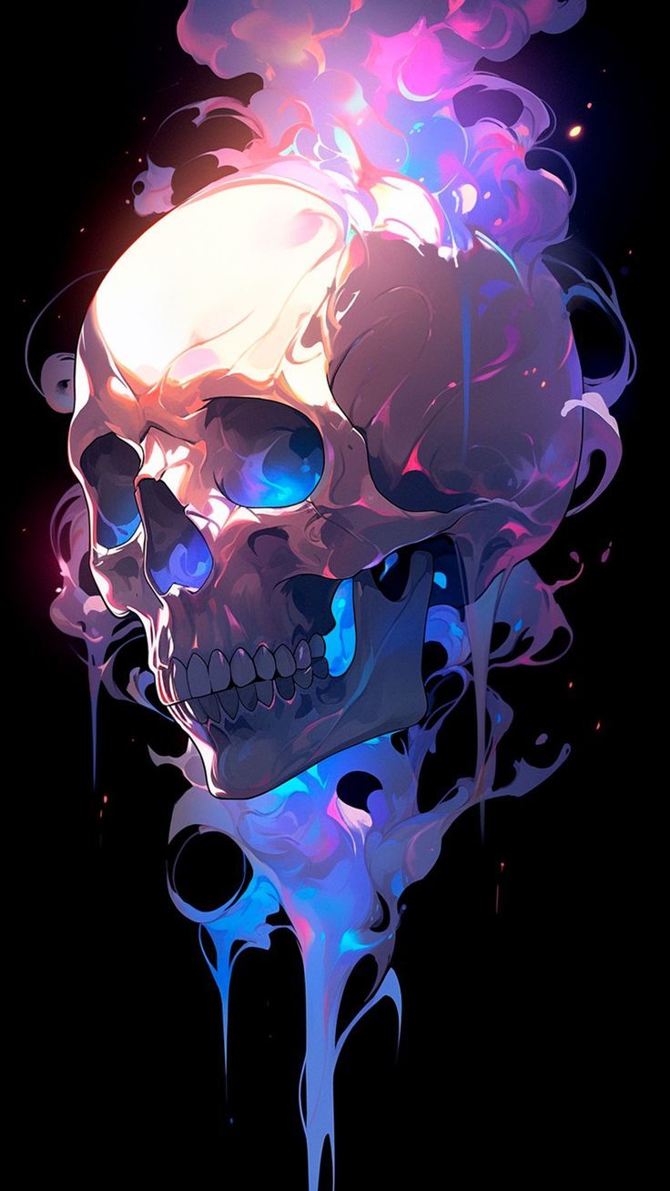 736x1308 Free background 4k, HD wallpaper skull