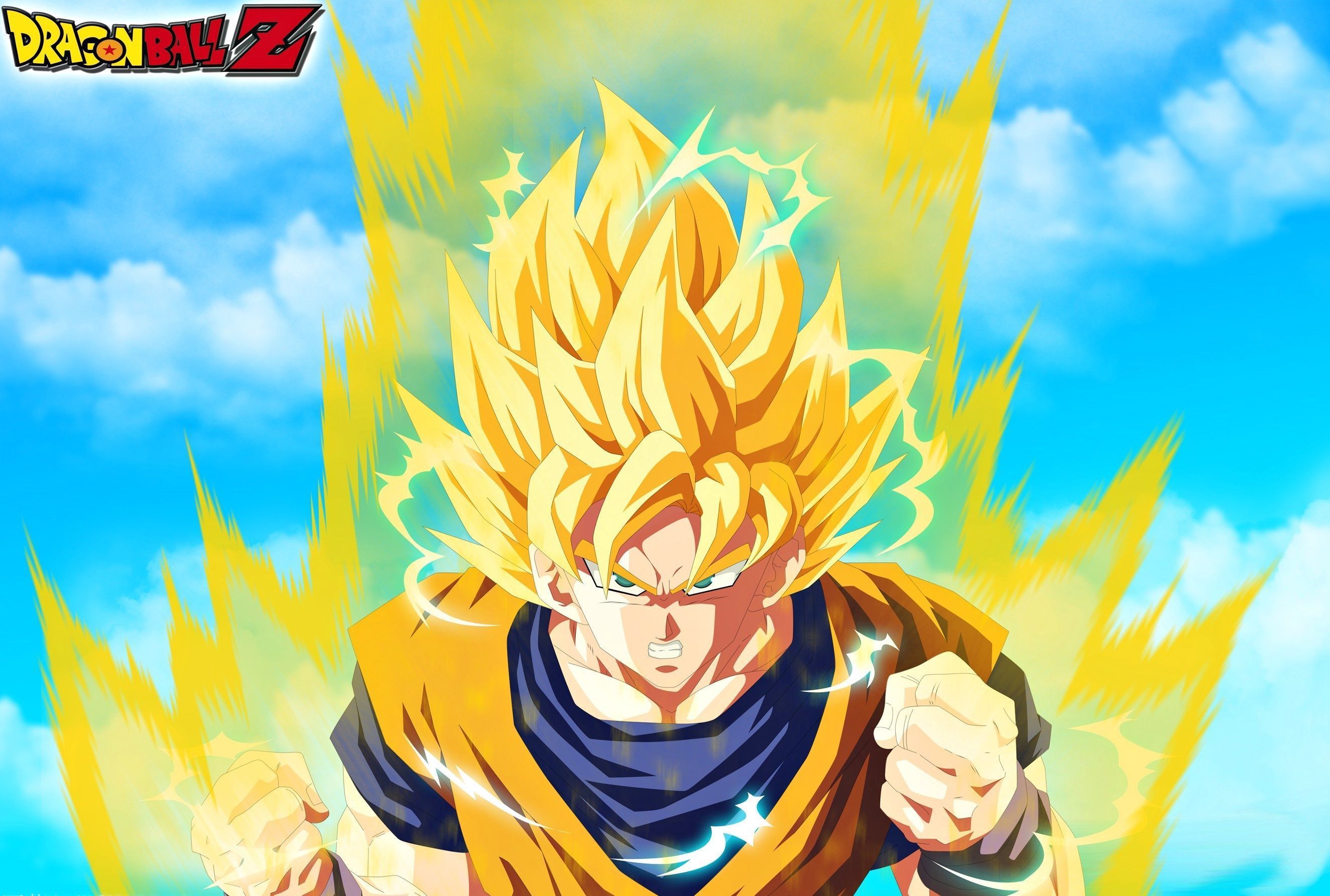 2649x1785 Super Saiyan 2 Goku HD Wallpaper