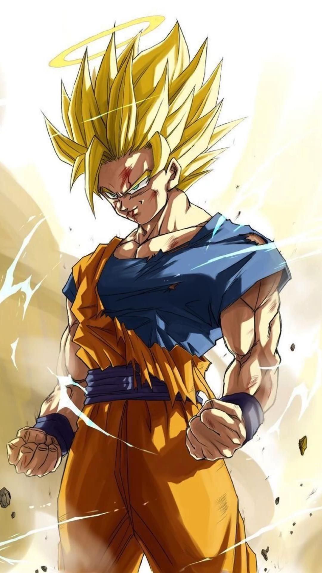 1080x1920 Majin Vegeta e Goku SSJ 2
