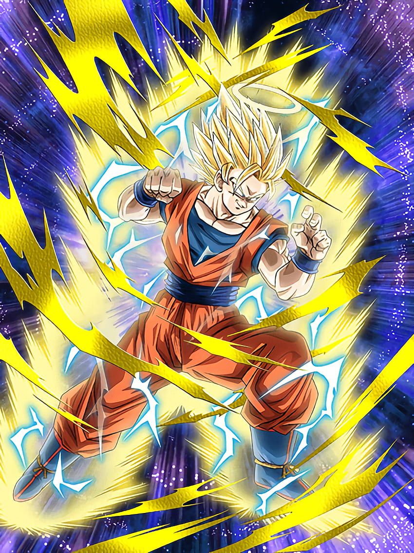 850x1133 Super Saiyan 2 Angel Goku Dragon Ball Z