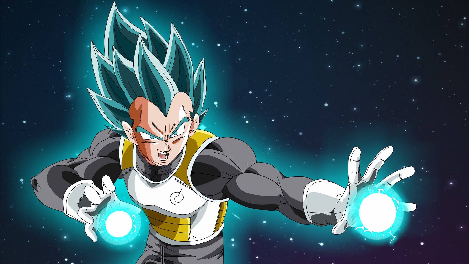 1920x1080 Bluegeta Goku Super Saiyan 2 Wallpaper