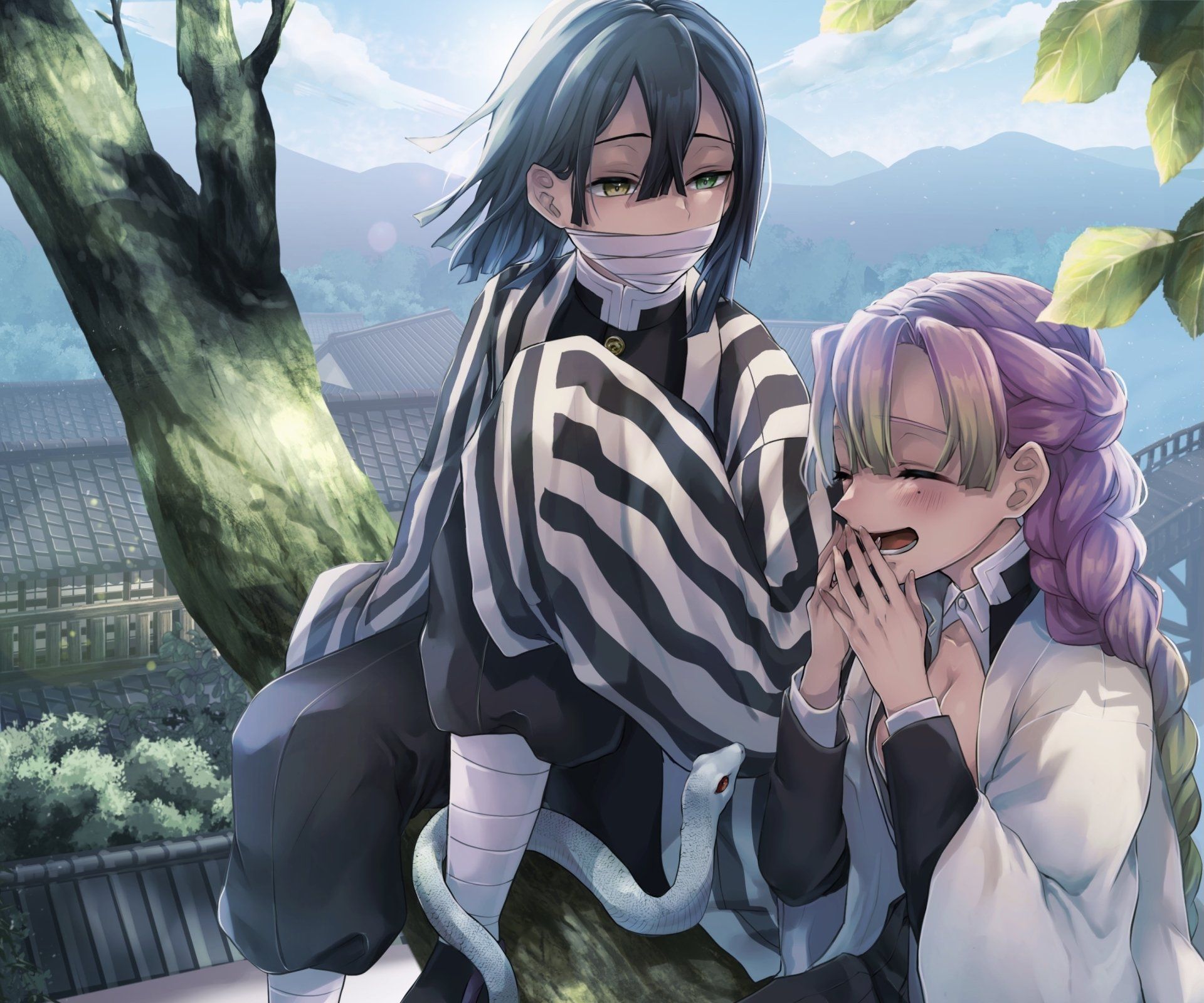 1920x1600 Obanai Iguro Anime Demon Slayer