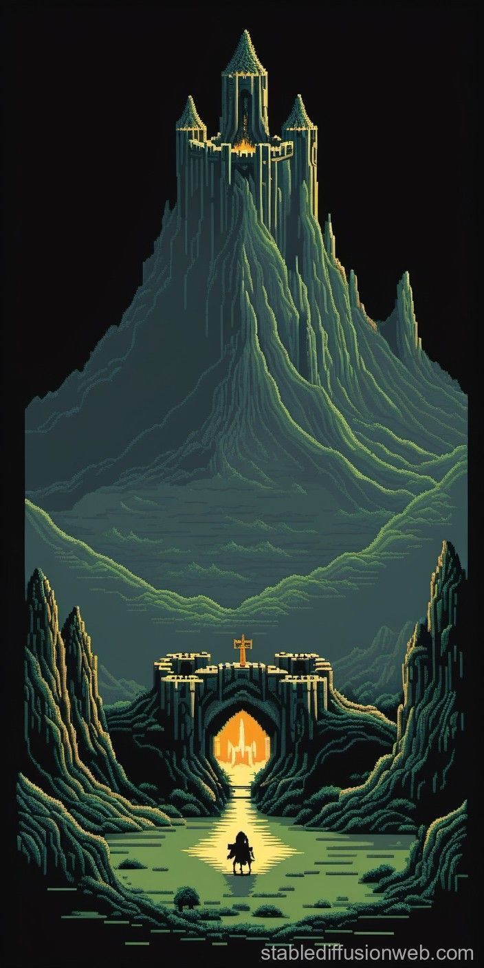 704x1408 Illustrated 70s Dark Fantasy Ringworld