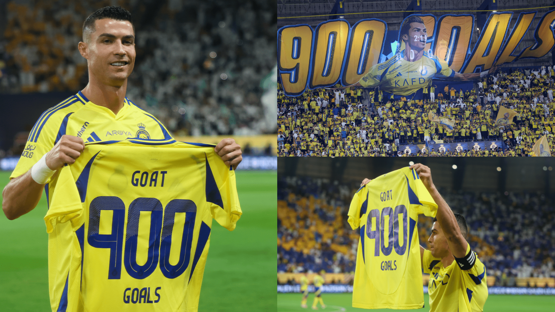1920x1080 Cristiano Ronaldo honoured as the 'GOAT