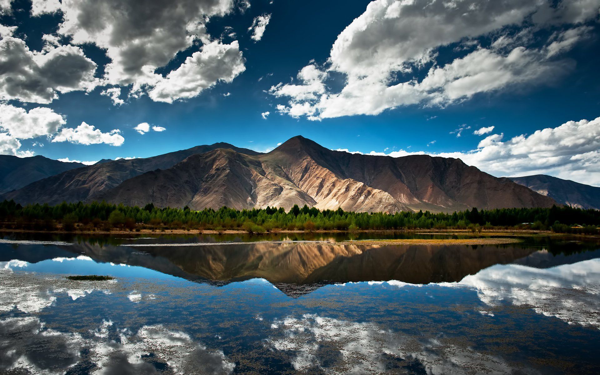 1920x1200 Landscape Mountain Nature Reflection