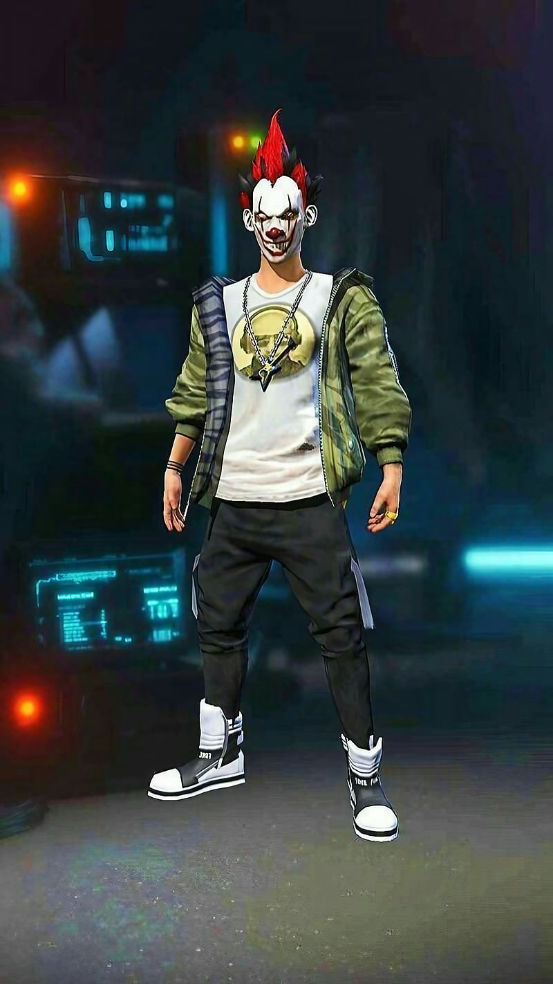 800x1422 Ff Hip Hop Bundle, joker, fire, game, HD phone wallpaper