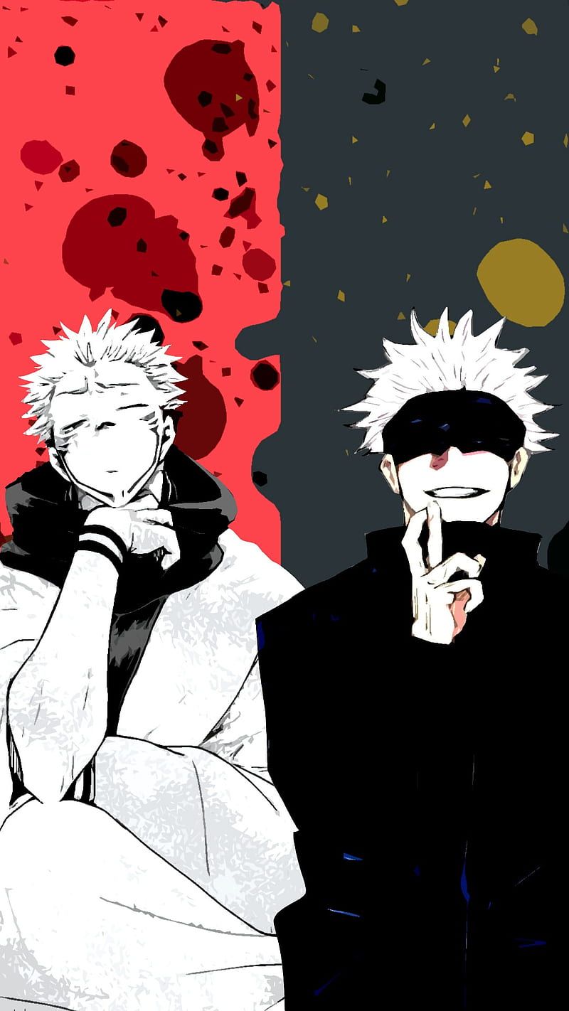 800x1422 Gojo vs sukuna, anime, gojo satoru