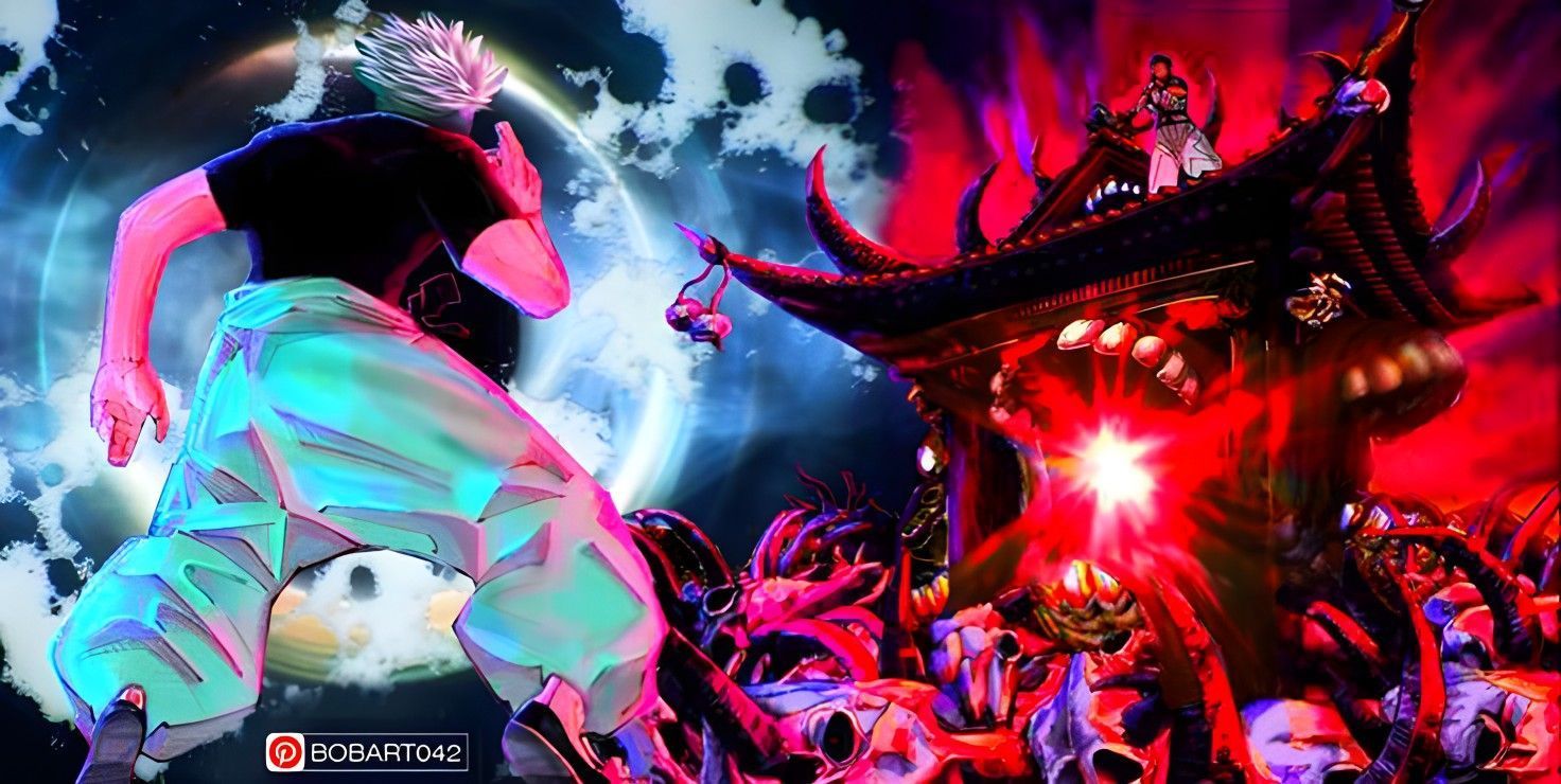 Gojo Vs Sakuna Wallpapers Top Free Gojo Vs Sakuna Backgrounds 