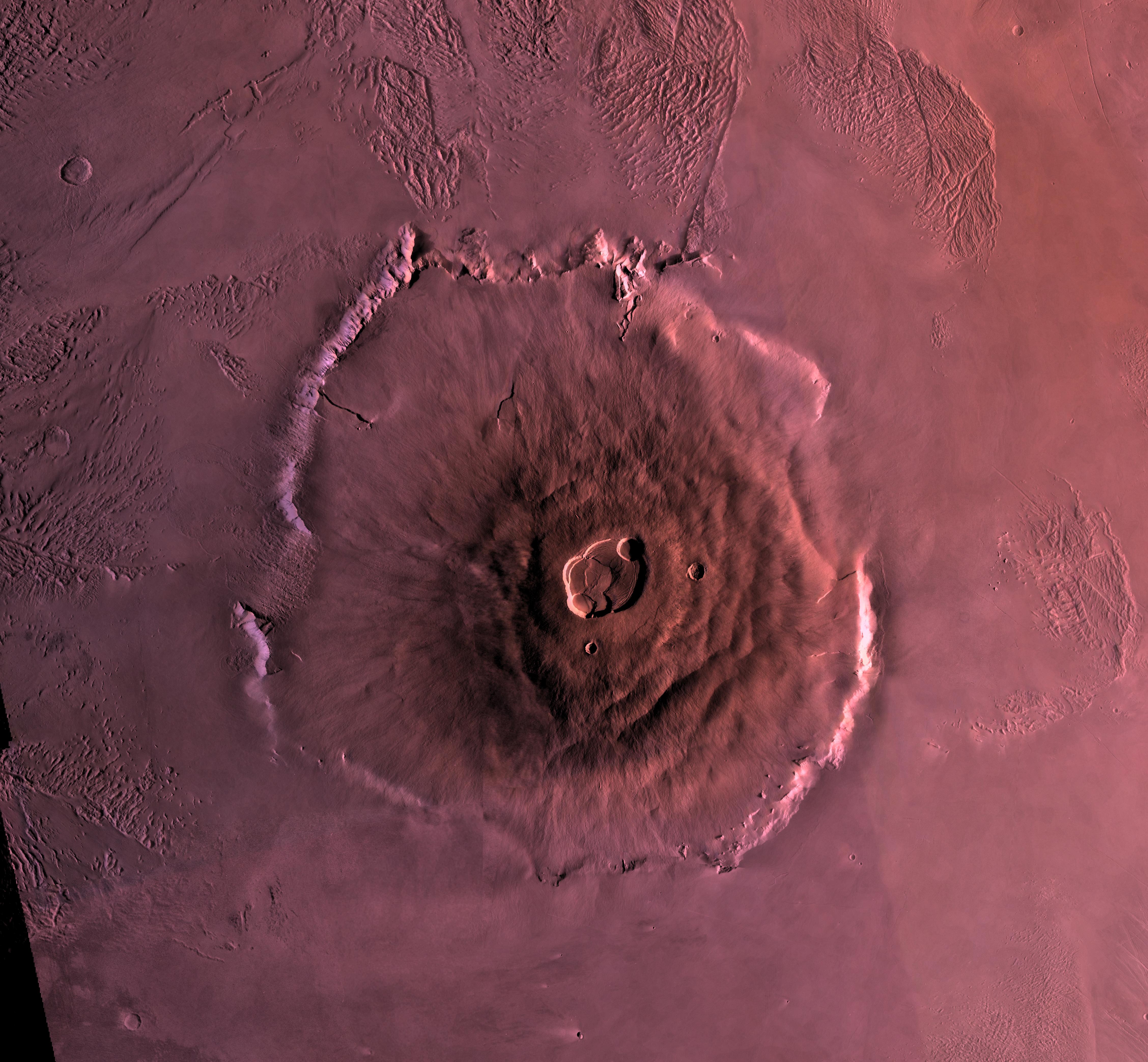 4511x4172 Olympus Mons. NASA Jet Propulsion