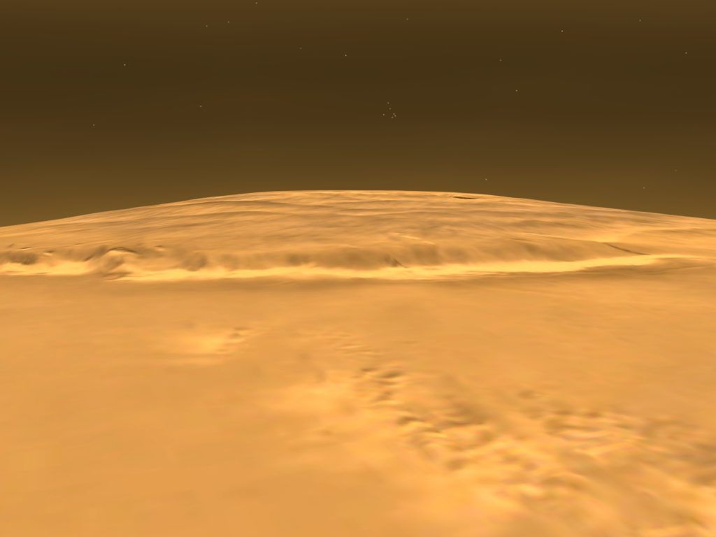 1024x768 Olympus Mons: Climbing the Highest