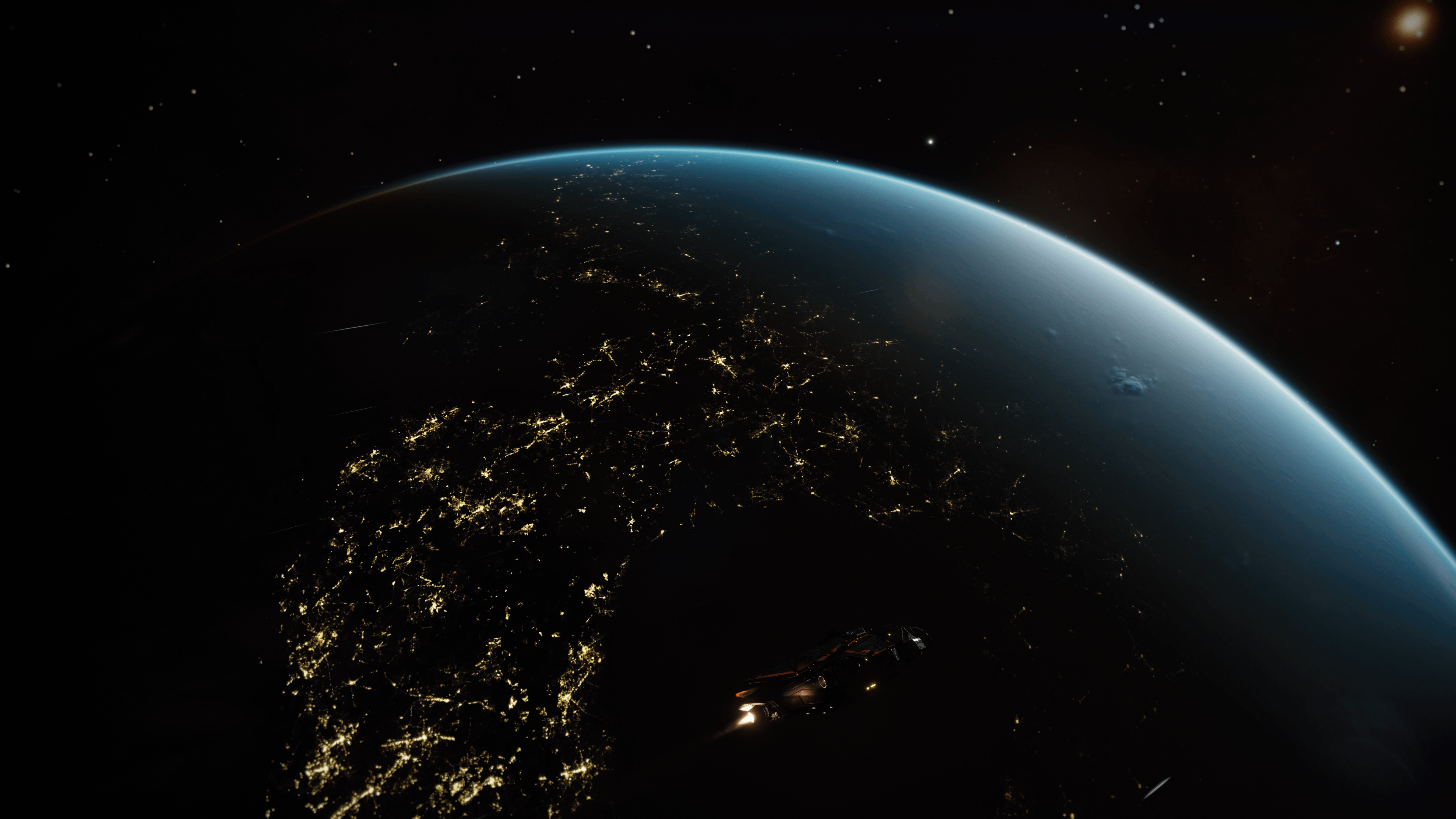 3840x2160 Sunrise over Olympus Mons : r