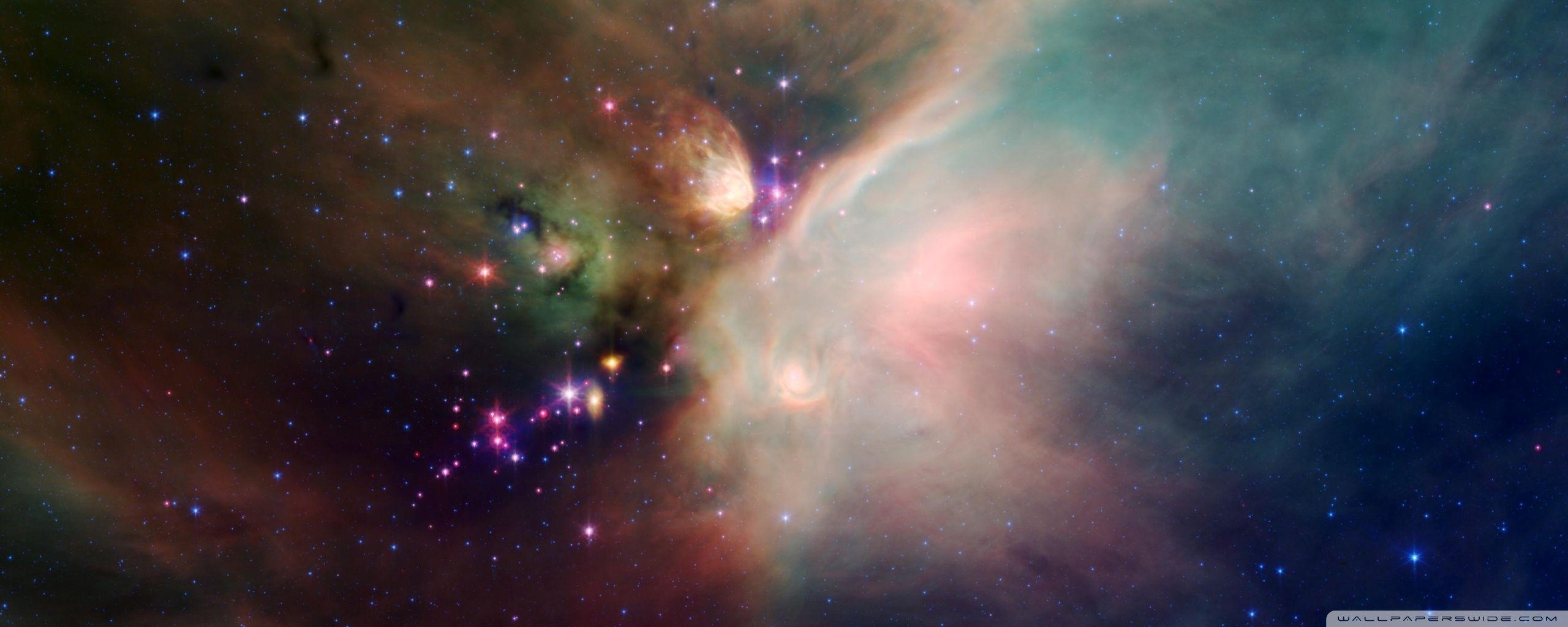 2560x1024 Colorful Galaxy Ultra HD Desktop Background Wallpaper for 4K UHD TV : Multi Display, Dual Monitor