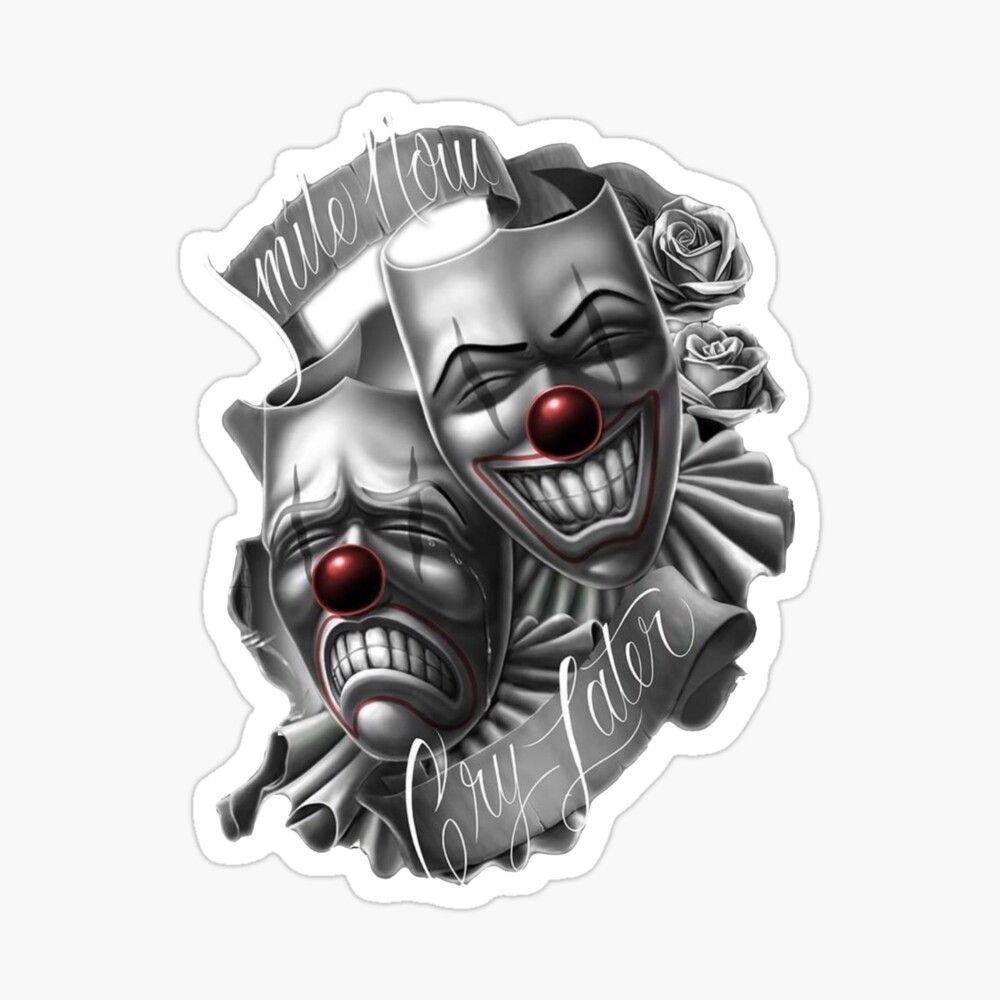 1000x1000 Smile now cry later Design Canvas