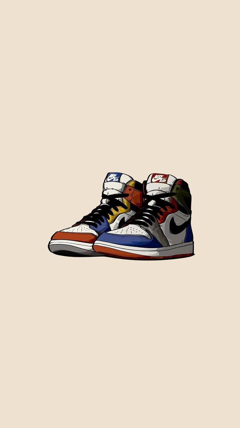 800x1425 Nike x Jordan, jordan, nike, shoes, HD phone wallpaper