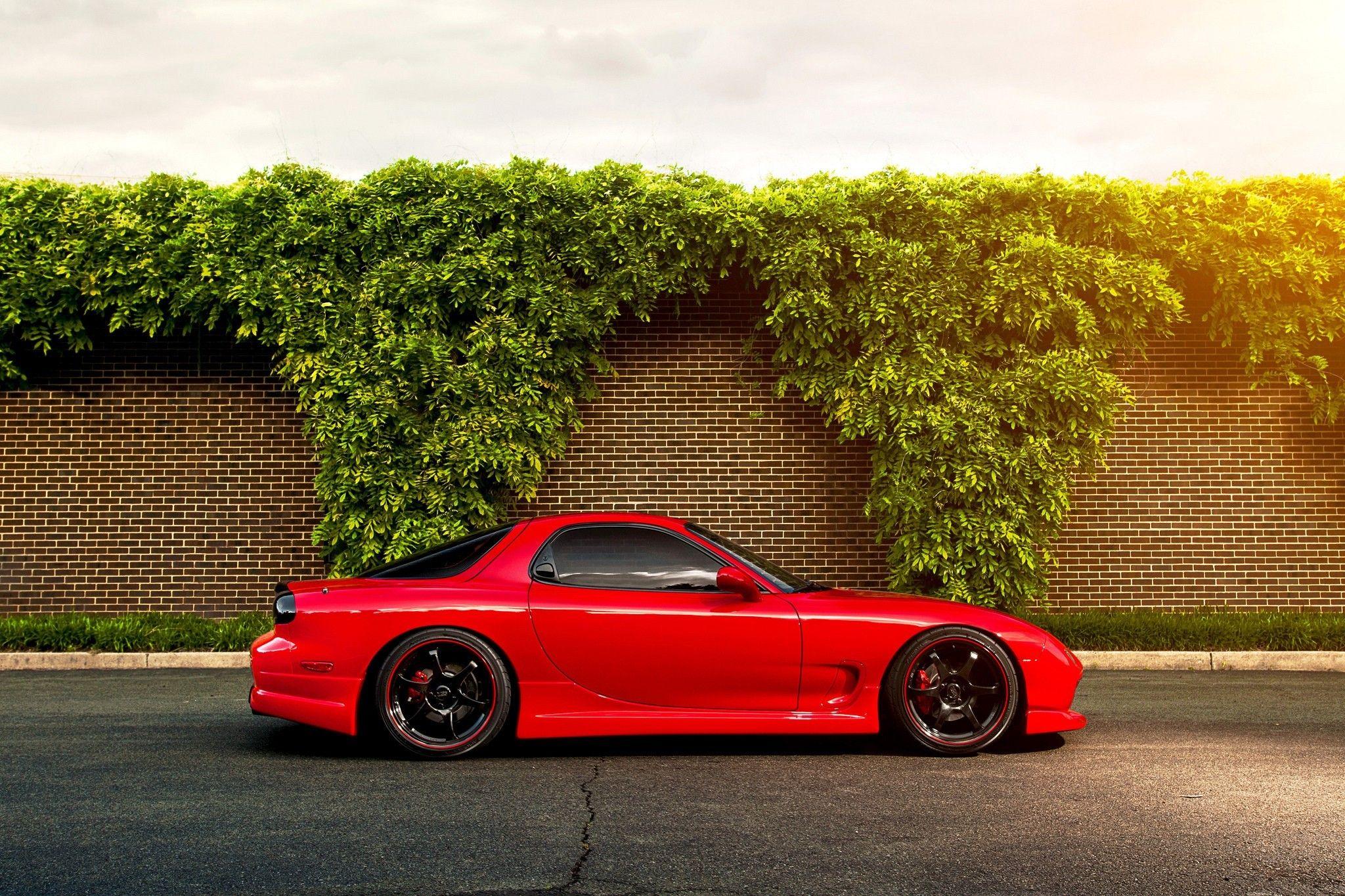 2048x1364 car, Road, Mazda, Rx Fd, Mazda RX 7 Wallpaper HD