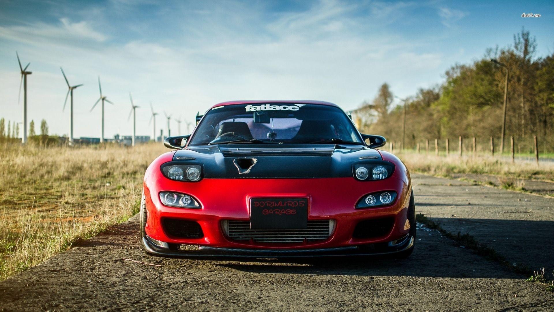 1920x1080 Dorimuro's Garage Mazda RX 7 Wallpaper Wallpaper