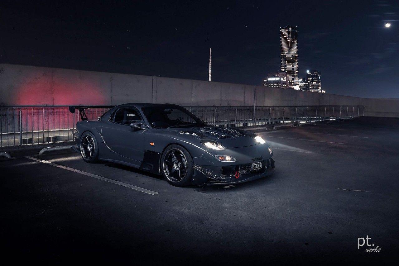 1280x854 #parking, #tuning, #car, #Mazda RX- #JDM