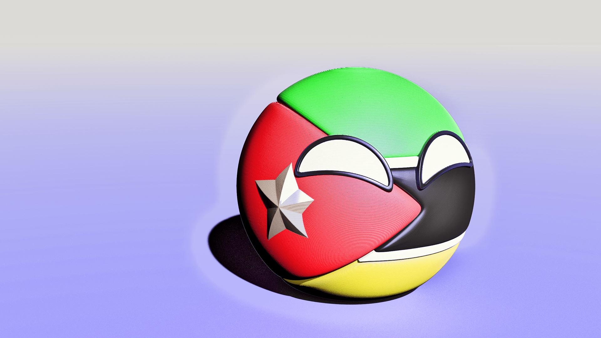 1920x1080 Mozambique Country Ball