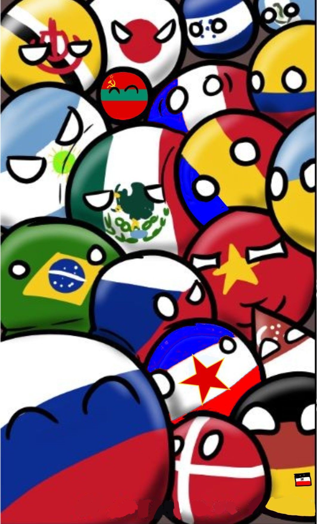 1061x1754 CountryBalls Wallpaper