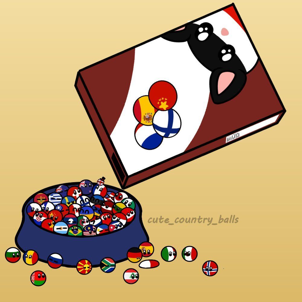 1000x1000 Cute_Country_Balls / X