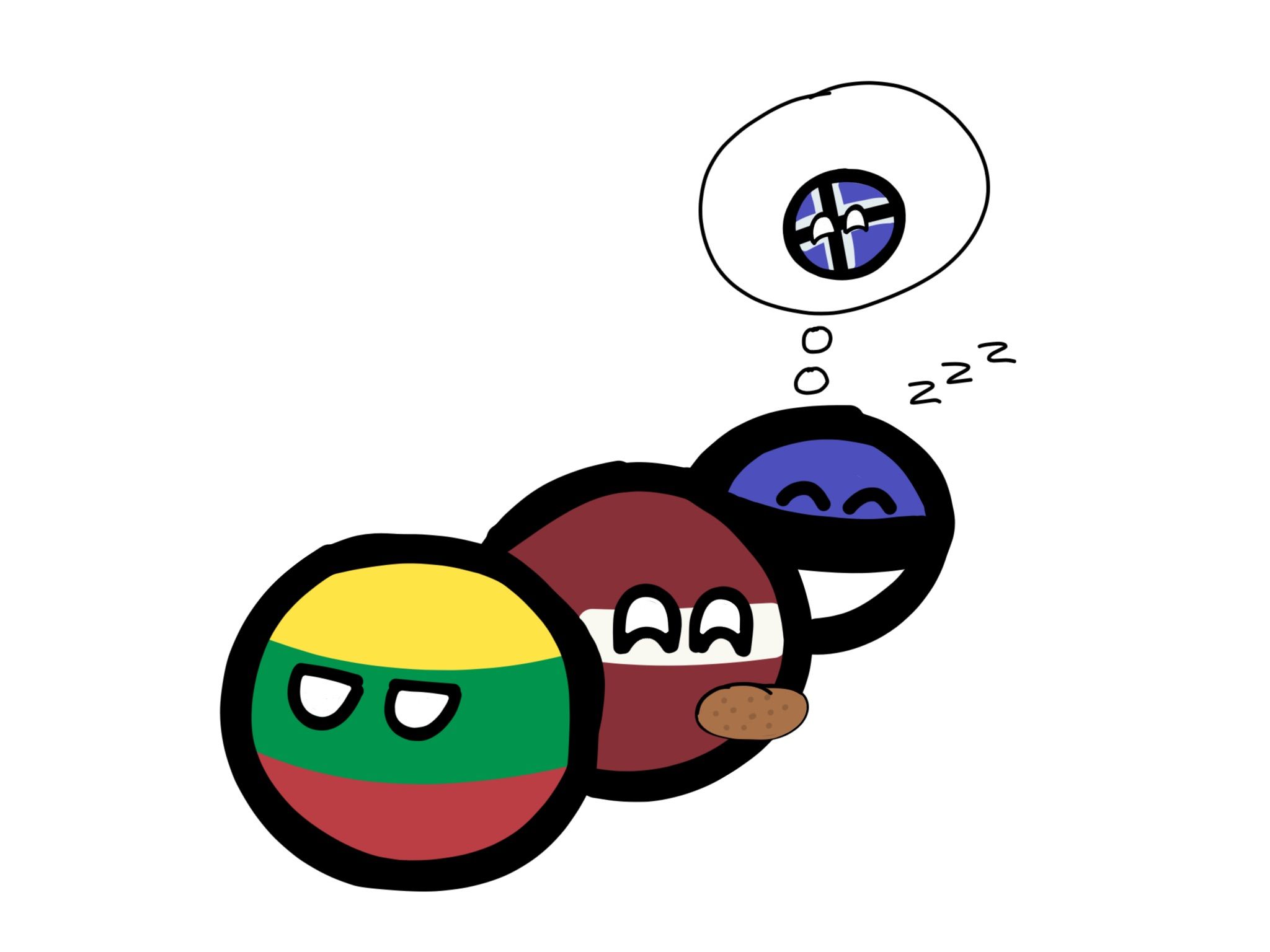 2048x1536 Country Balls
