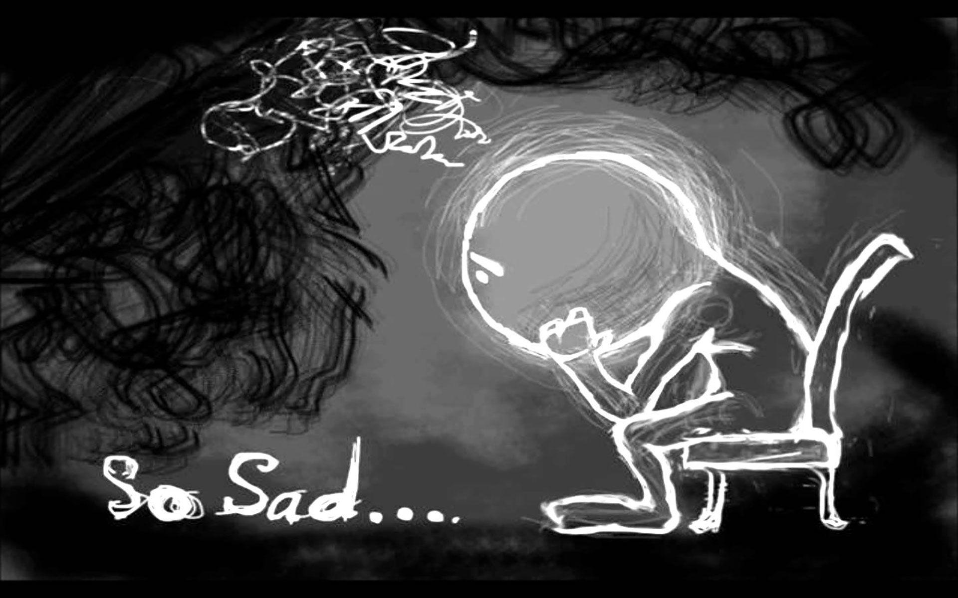 Sad Cartoon Wallpapers - Top Free Sad Cartoon Backgrounds - WallpaperAccess