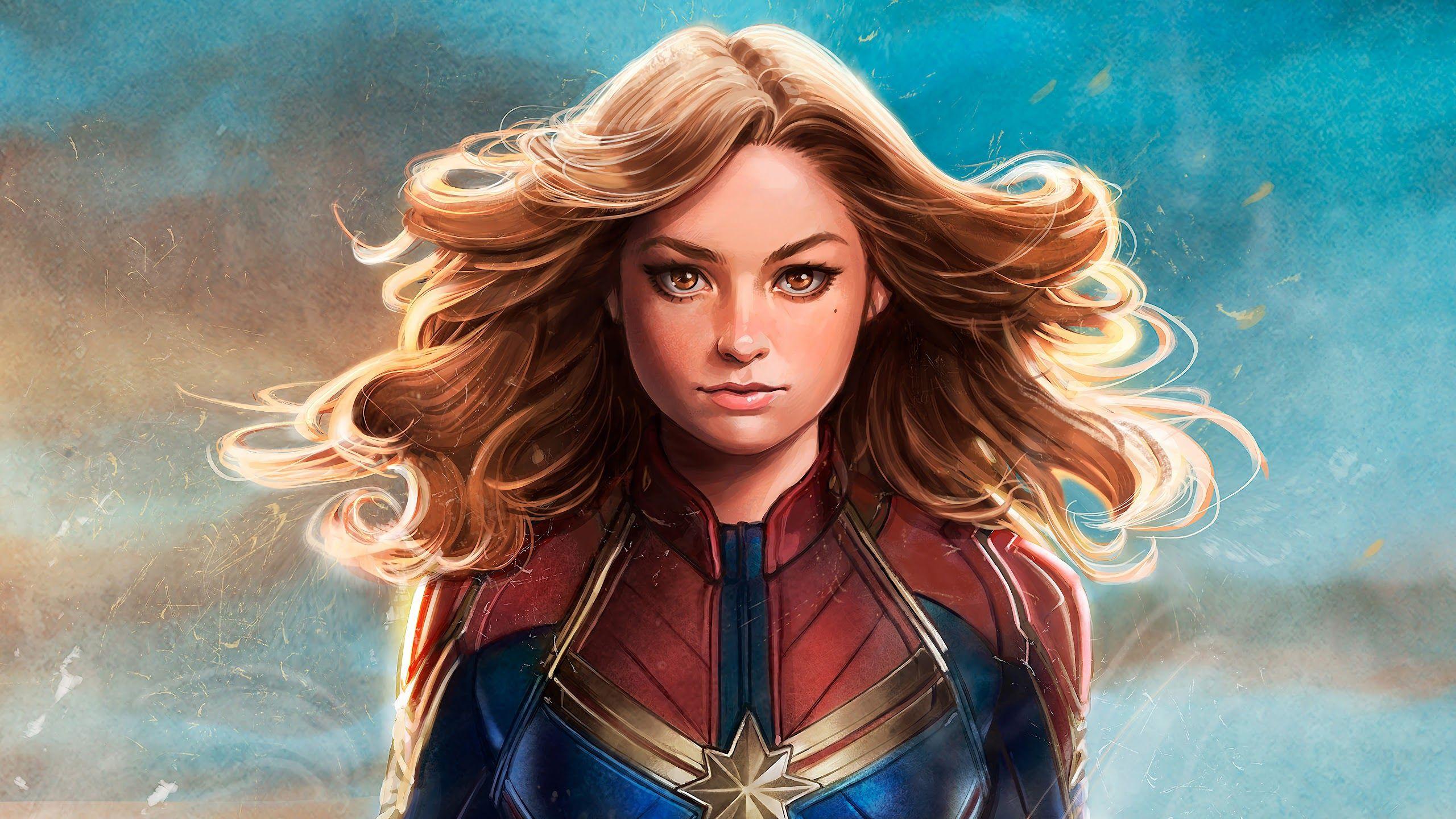 Hình nền 2560x1440 Captain Marvel Movie Comics Art 4K https://wallpaperaccess.com/full/1503730.jpg
