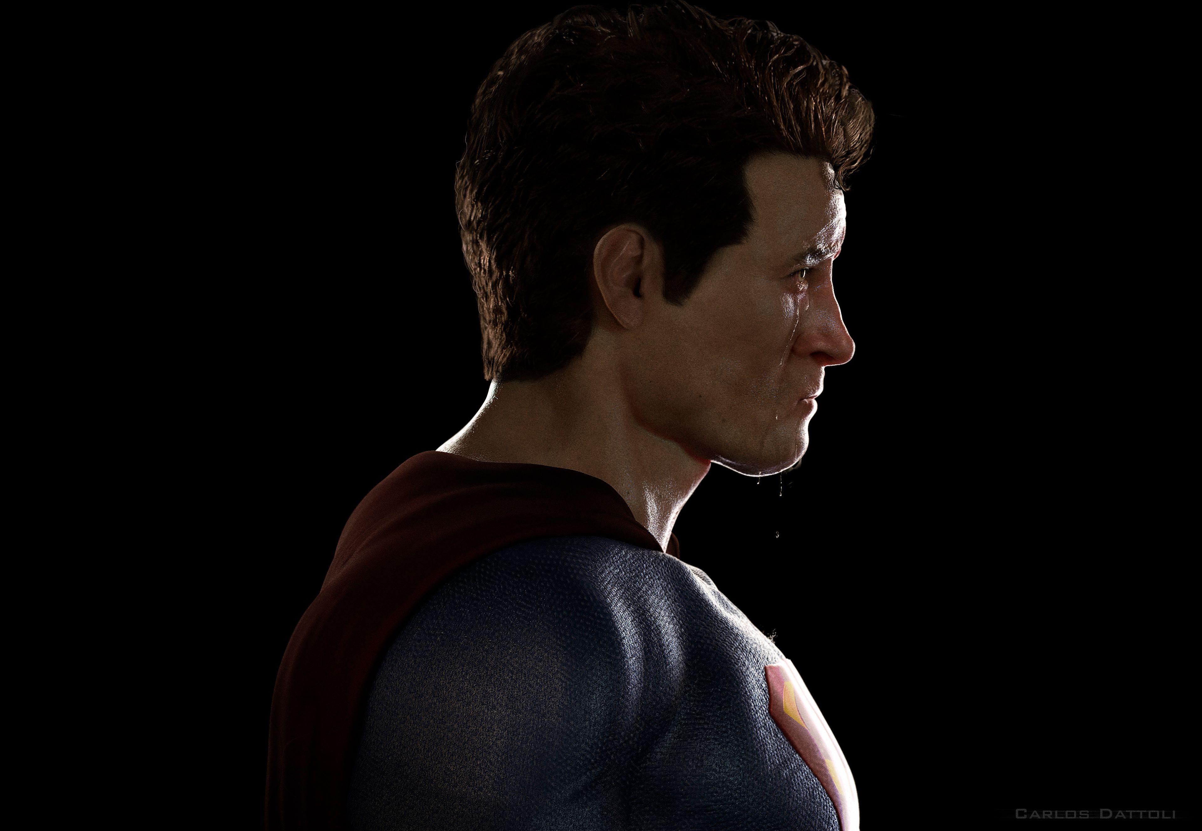 3840x2657 Crying Superman, HD Superheroes, 4k Wallpaper, Image