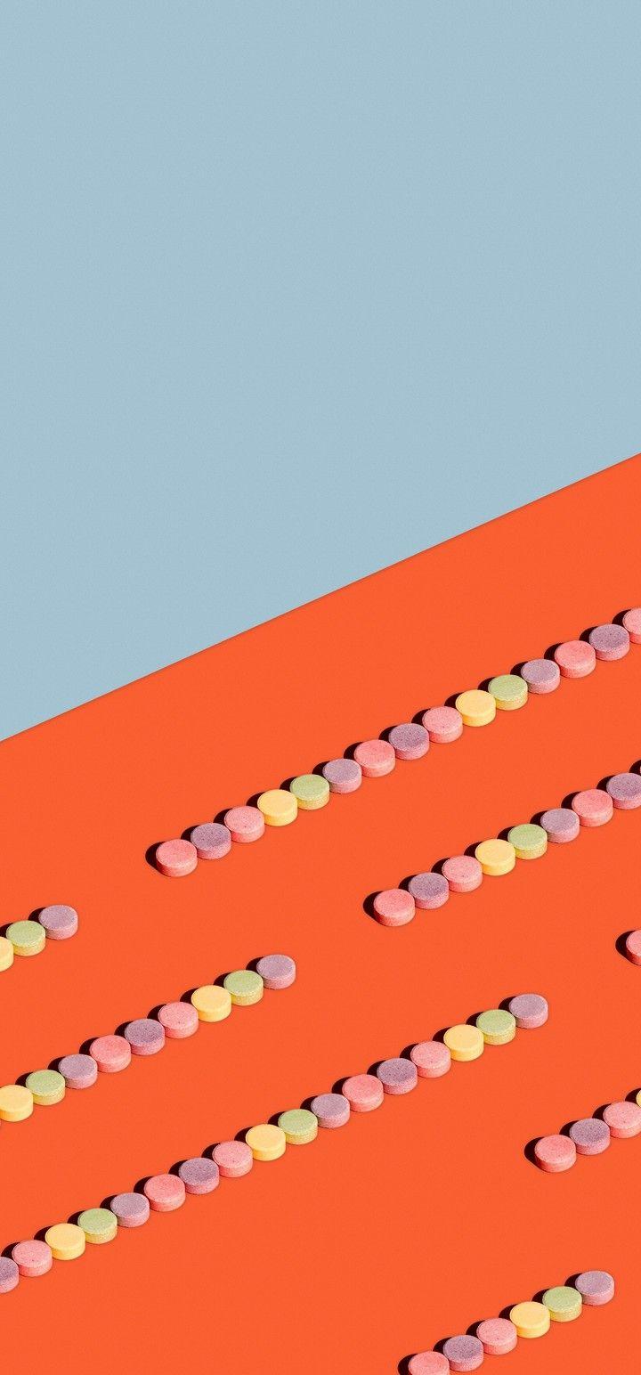 720x1544 Pills Colorful Perfectionism Wallpaper - [720x1544]