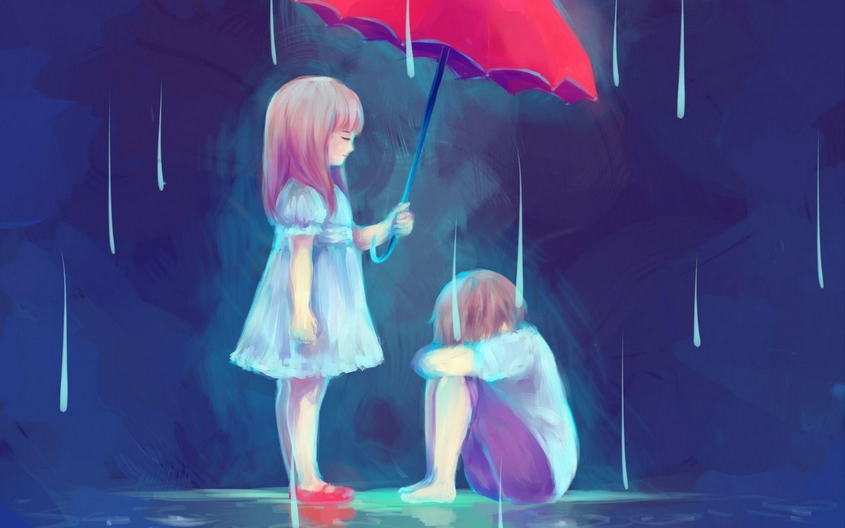 Sad Anime Couples Wallpapers - Top Free Sad Anime Couples Backgrounds -  WallpaperAccess