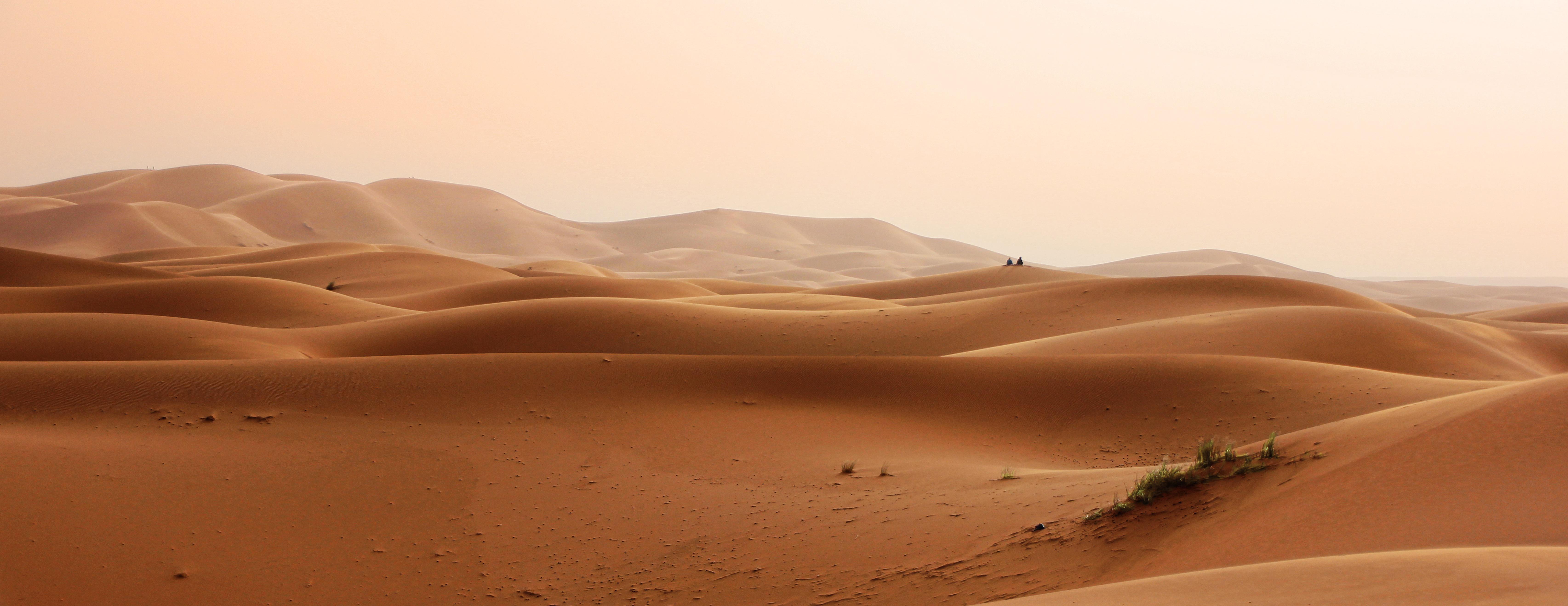 6821x2636 Wallpaper Desserts, Dune, Gobi Desert