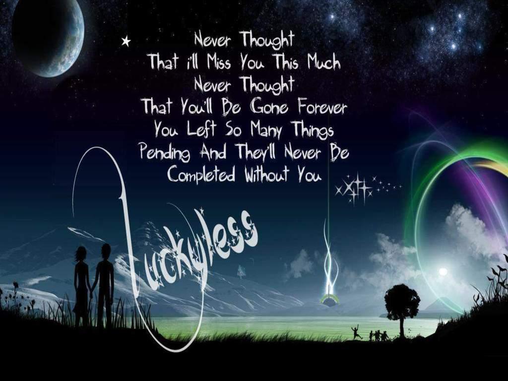 1024x768 Sad Thought Wallpaper