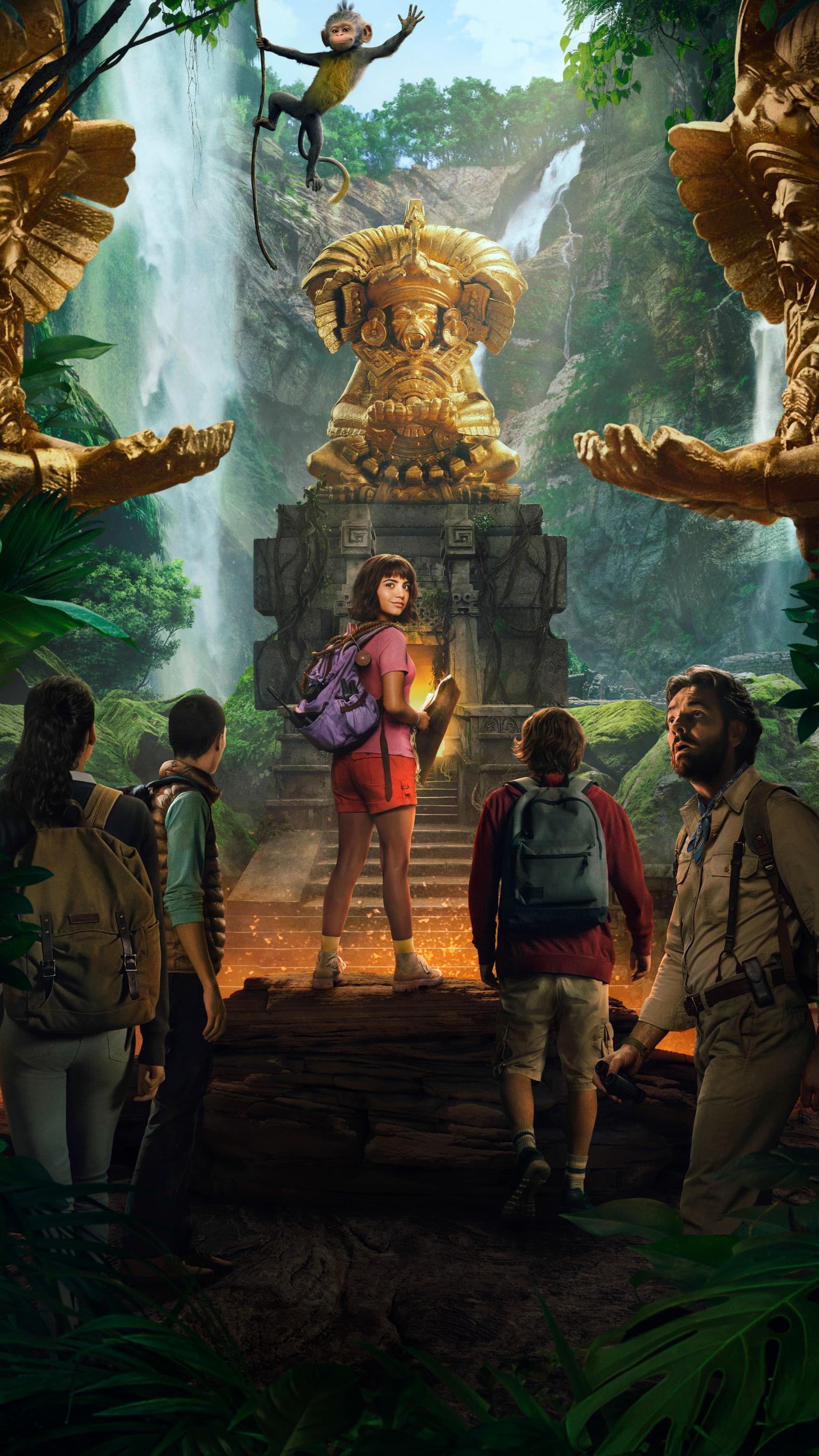 1536x2732 Dora and the Lost City of Gold (2019) Phone Wallpaper