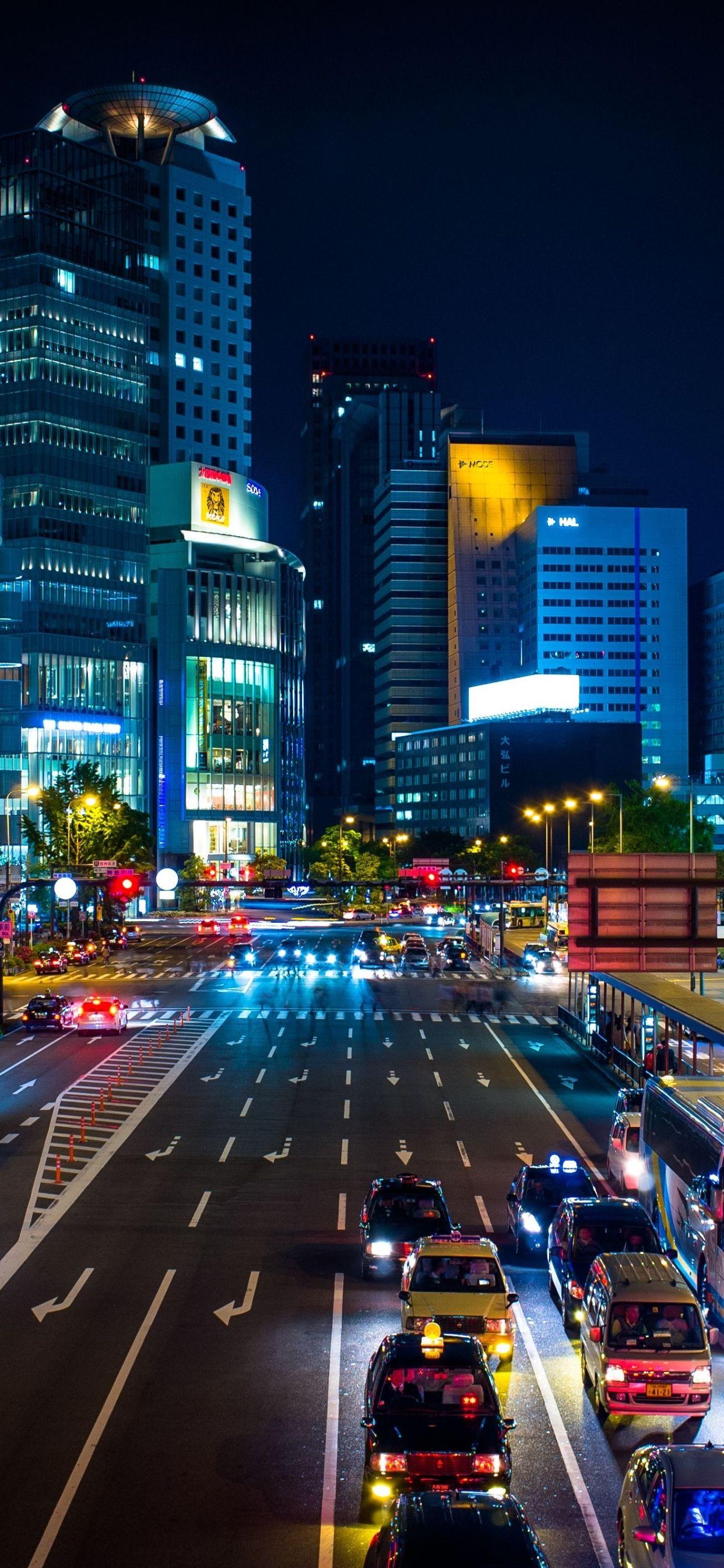 1125x2436 Man Made Osaka (1242x2688) Wallpaper