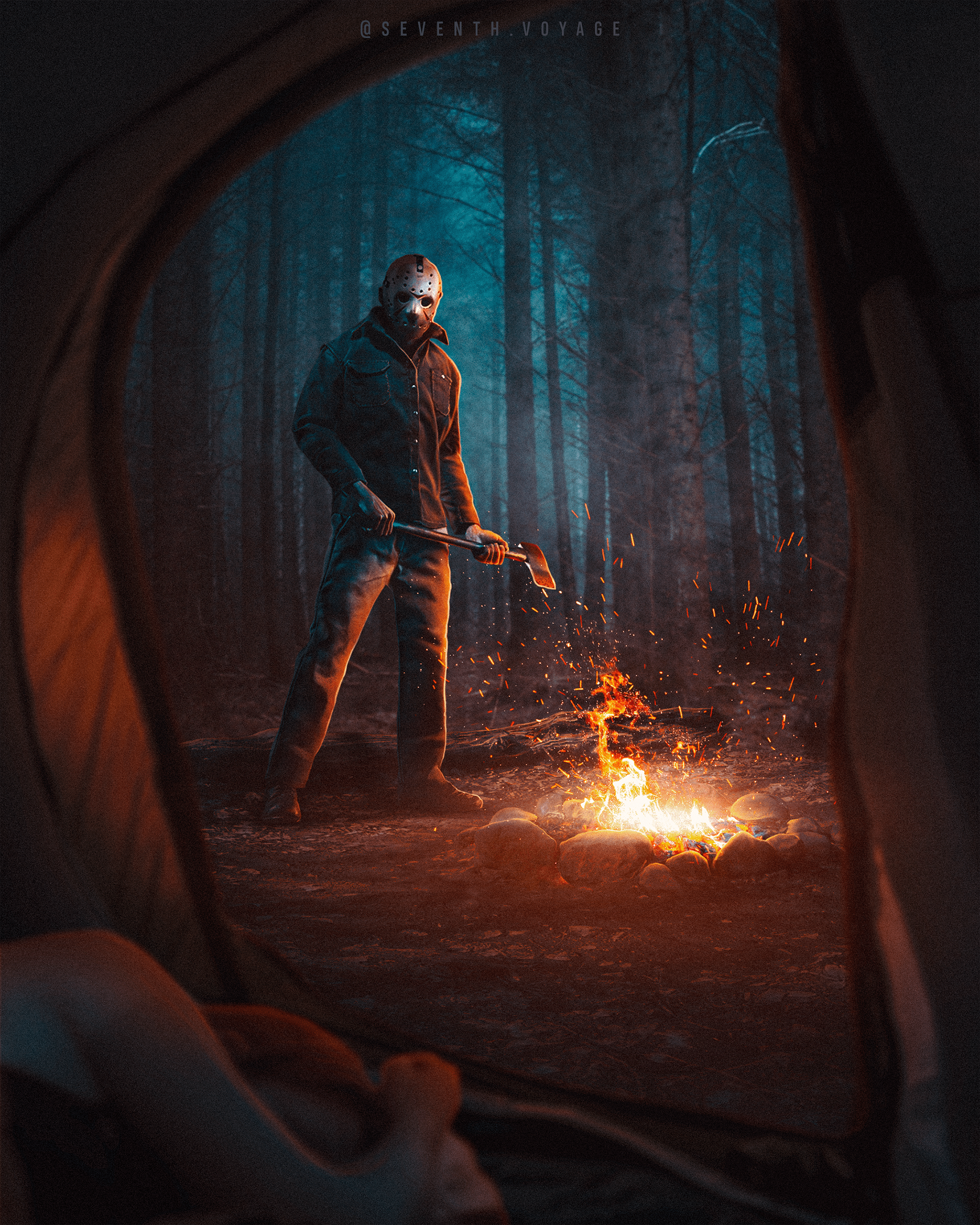 1920x2400 Camp Crystal Lake (1). Image - Behance