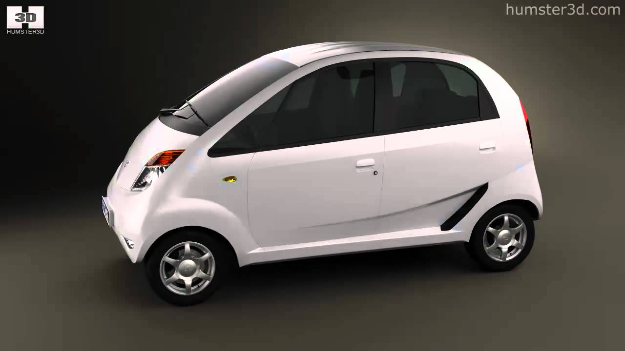 1280x720 Tata Nano 2014 3D model by