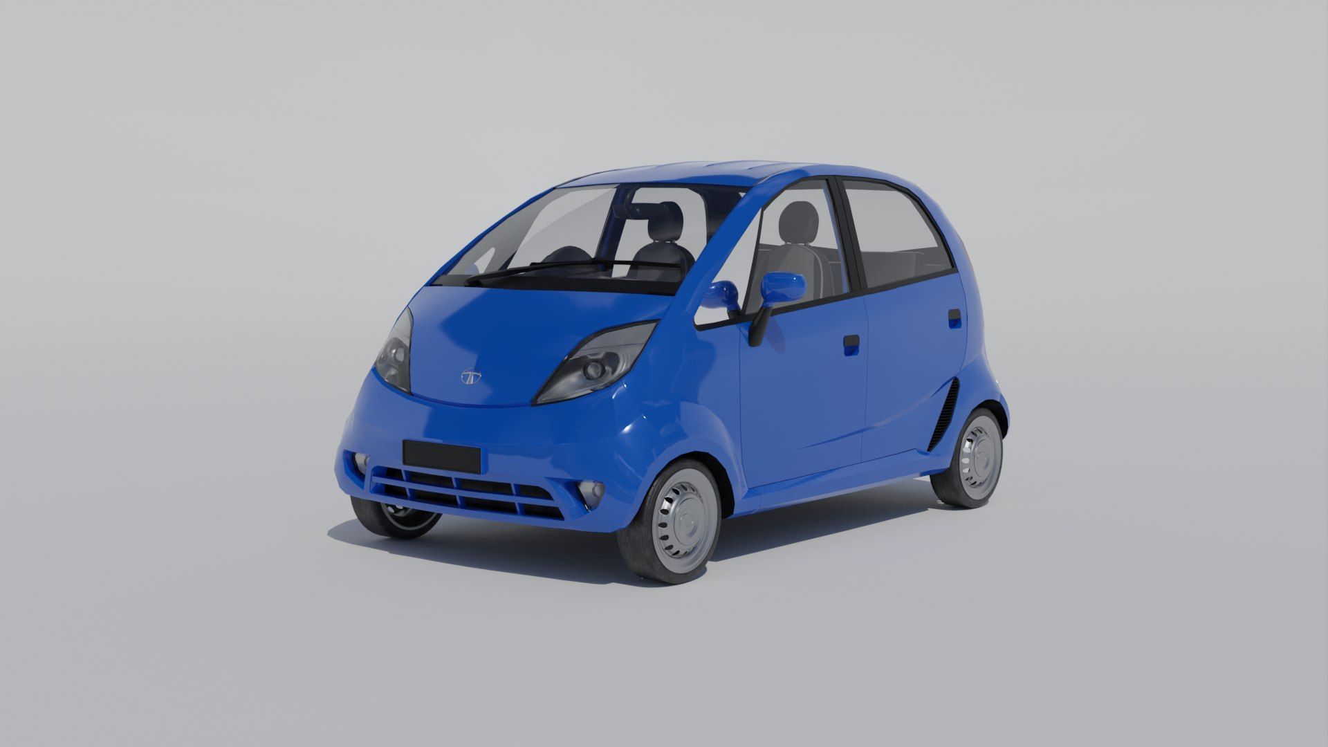 1920x1080 Free 3D Car Model Tata Nano 2008 Model