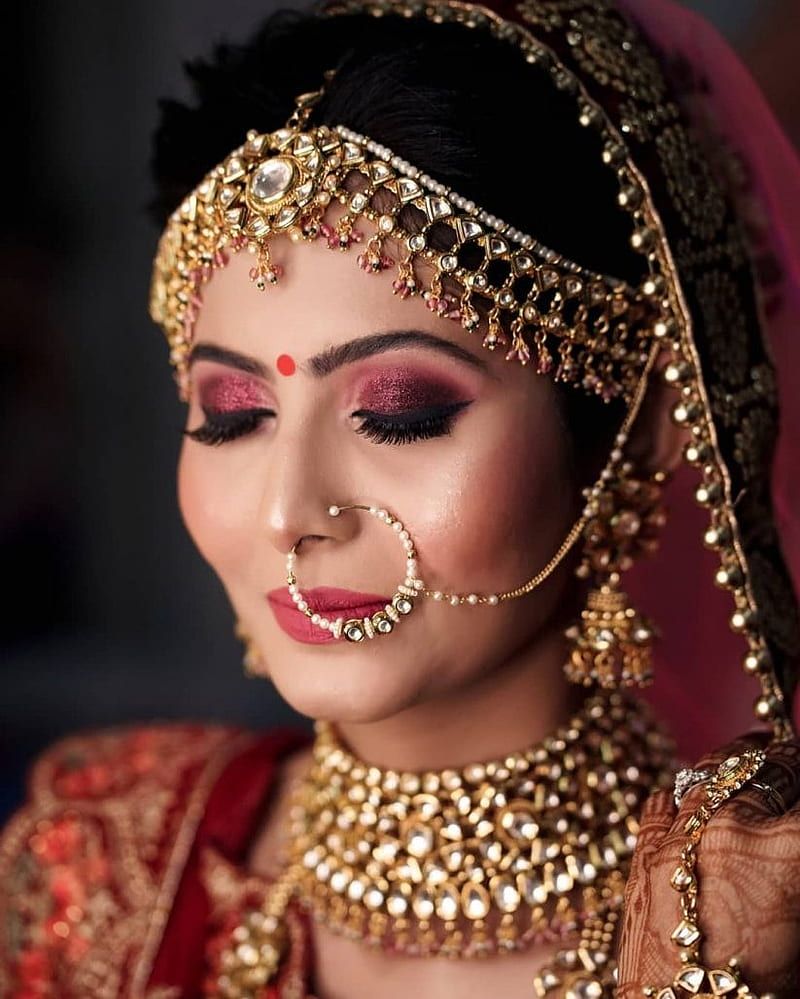 800x999 HD bridal makeup wallpaper