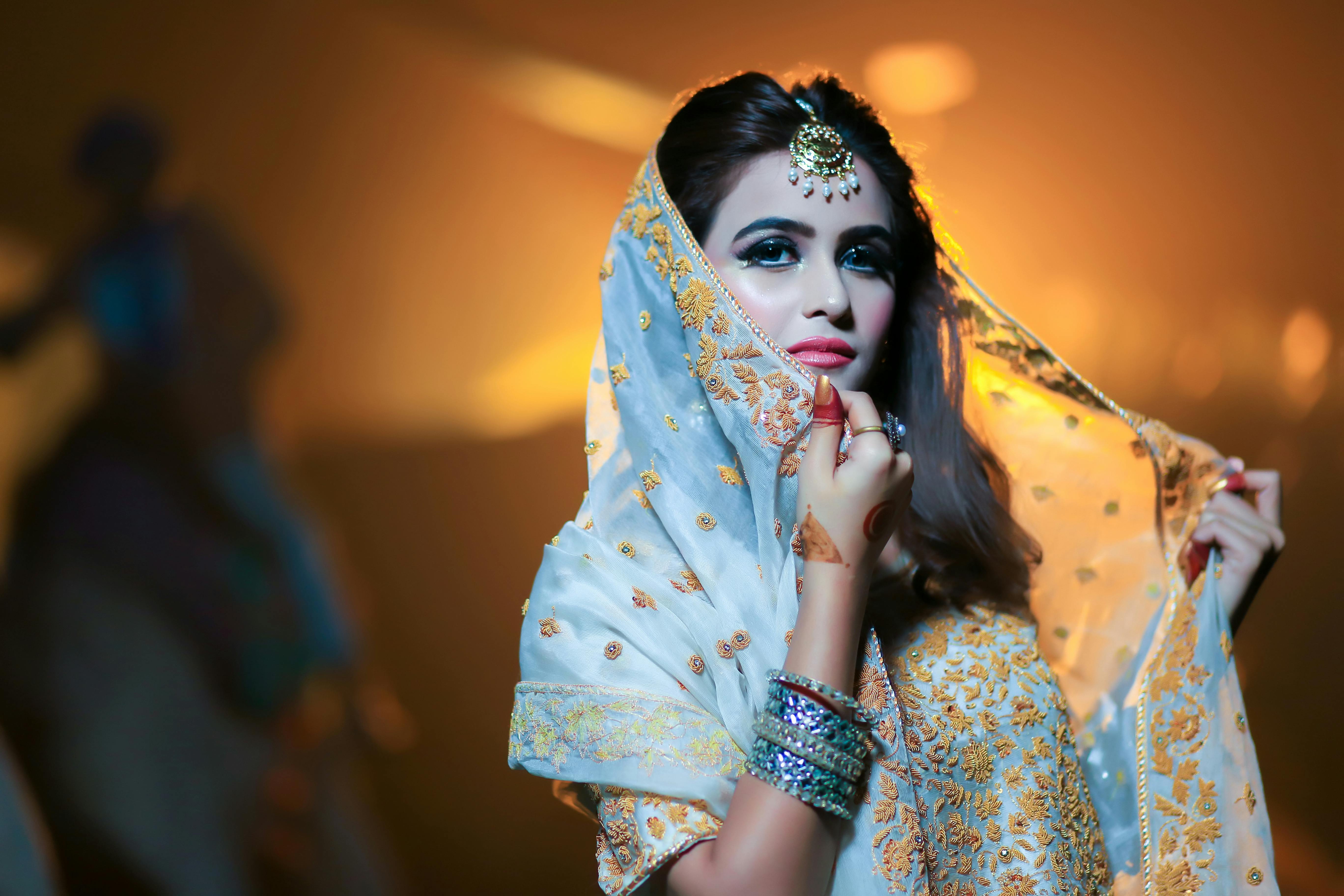 5472x3648 Indian Bridal Makeup Photo, Download