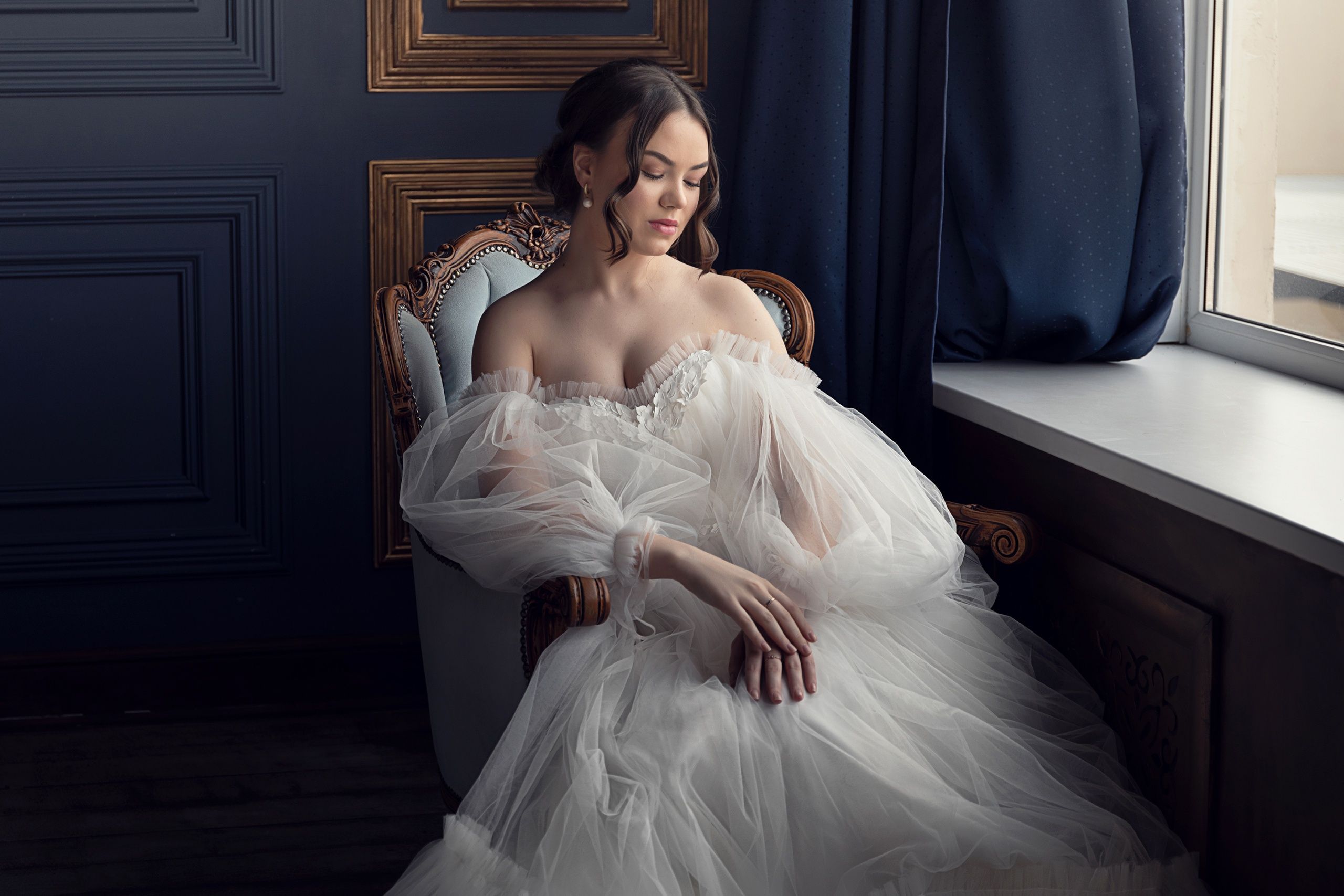 2560x1707 Download Brunette Mood Wedding Dress