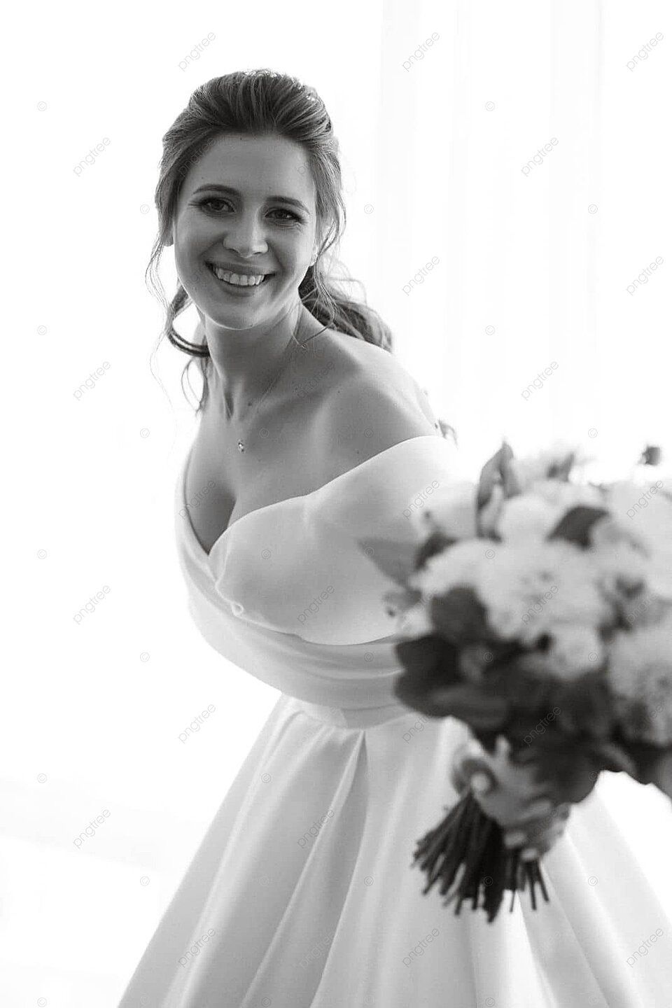 960x1440 Her Wedding Gown Wedding Dress Model