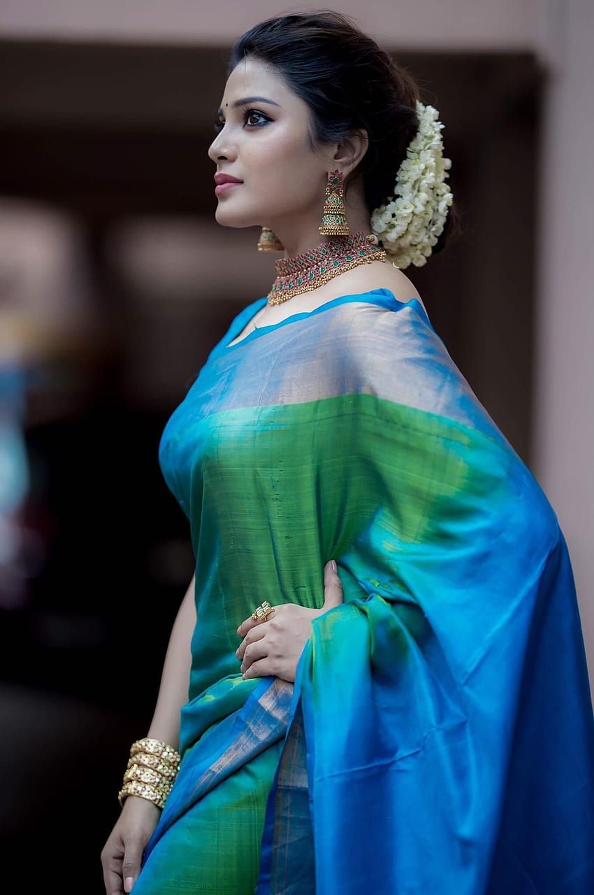 850x1279 Indian bridal fashion, Saree models
