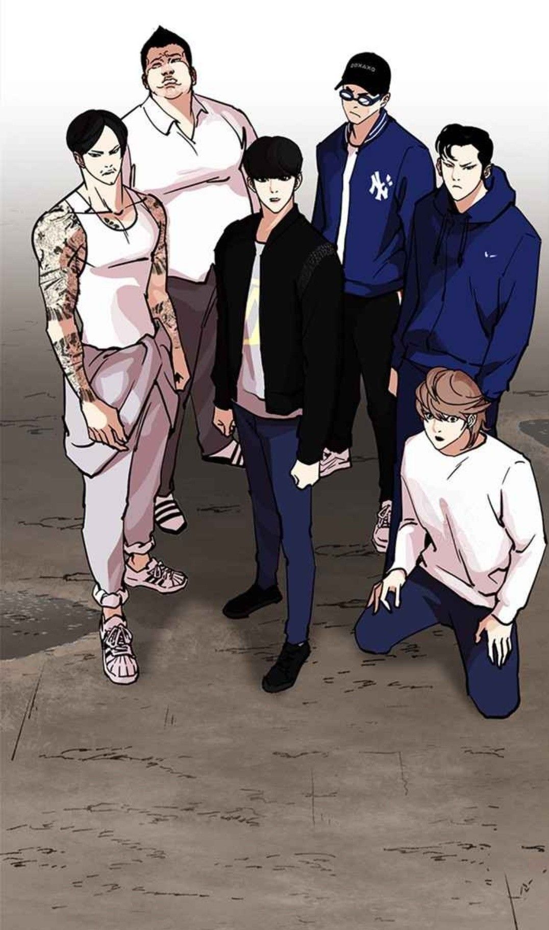 1076x1823 Lookism Wallpaper