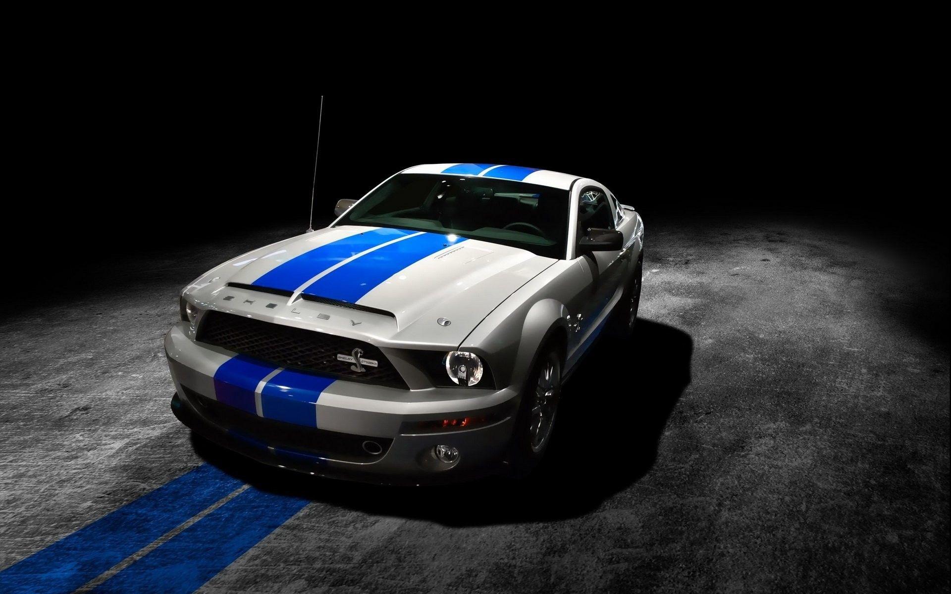 46++ 2018 White Shelby Mustang Blue Stripes Wallpaper Ultrawide HD download