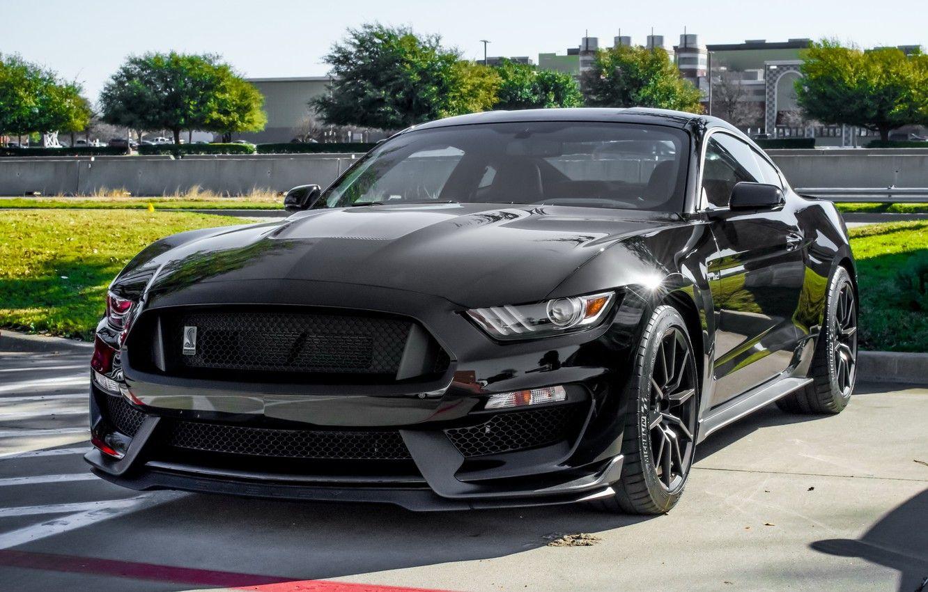 1332x850 Wallpaper Mustang, Ford, Shelby, Black, GT350 image