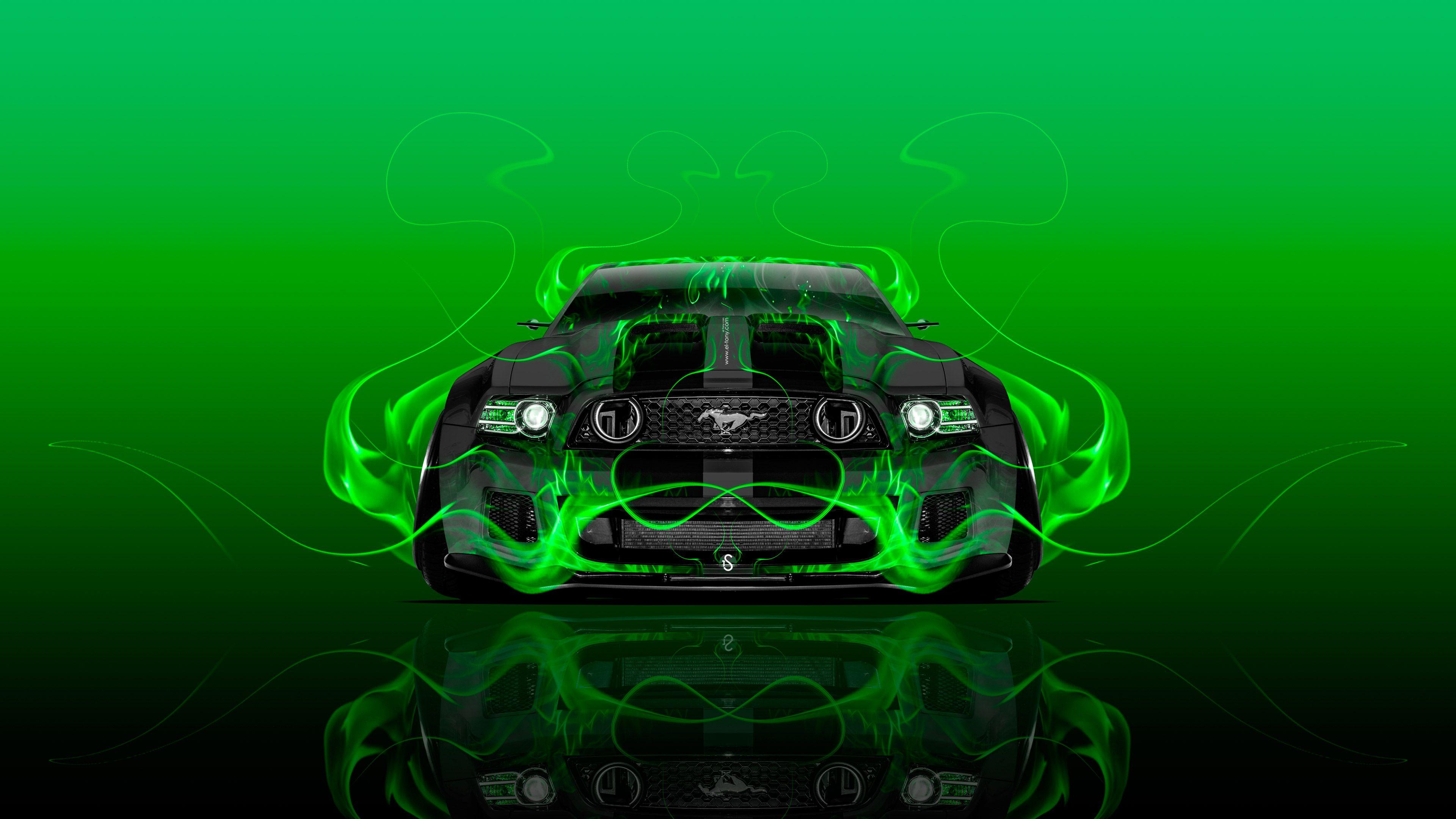 Green Mustang GT Wallpapers - Top Free Green Mustang GT Backgrounds ...