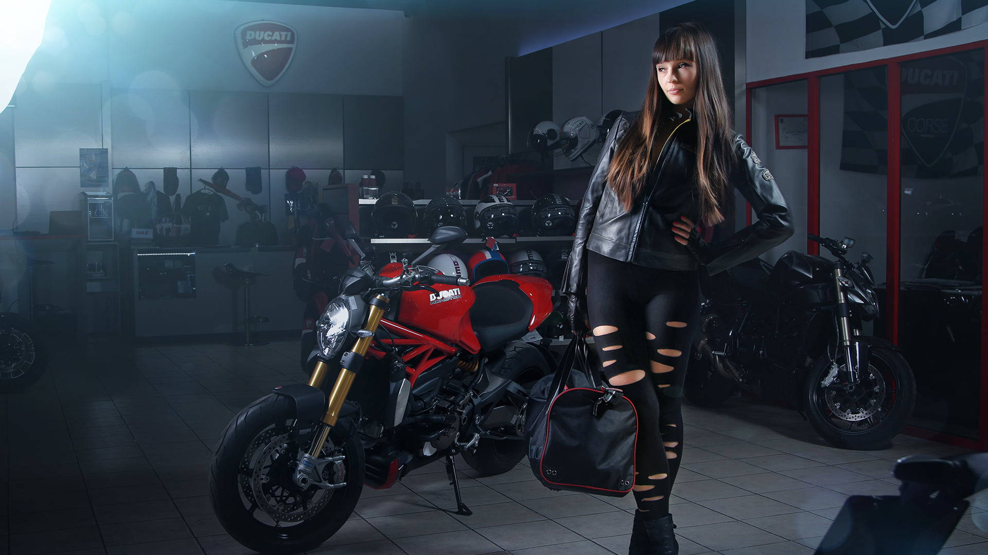 1920x1080 Ducati Store Wallpaper