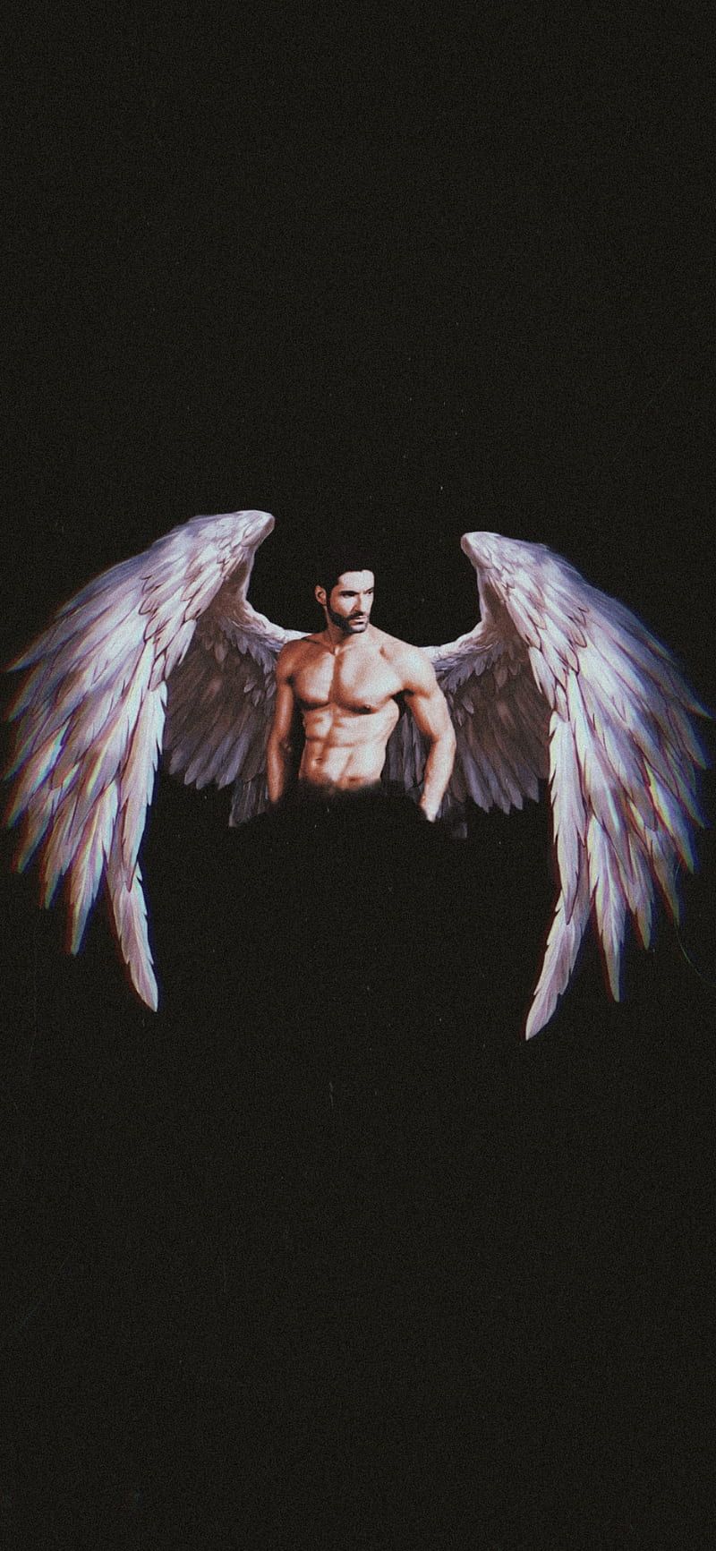 800x1733 Lucifer MorningStar, black, devil