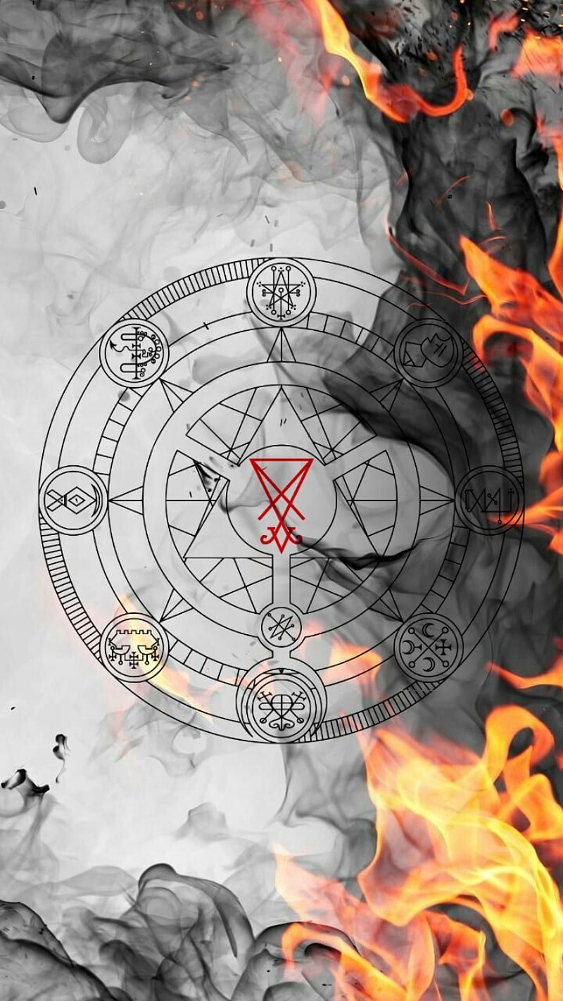 800x1422 HD hell king wallpaper