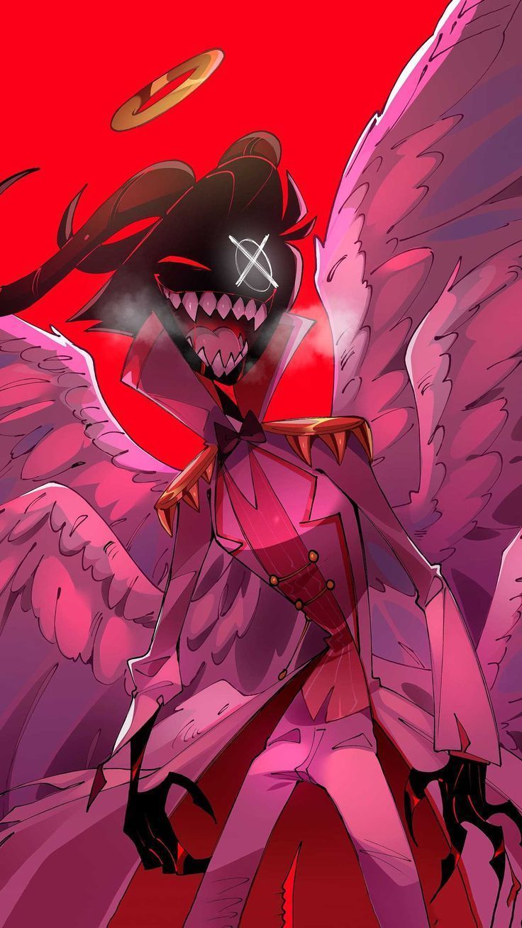 736x1308 Hazbin Hotel Lucifer Wallpaper